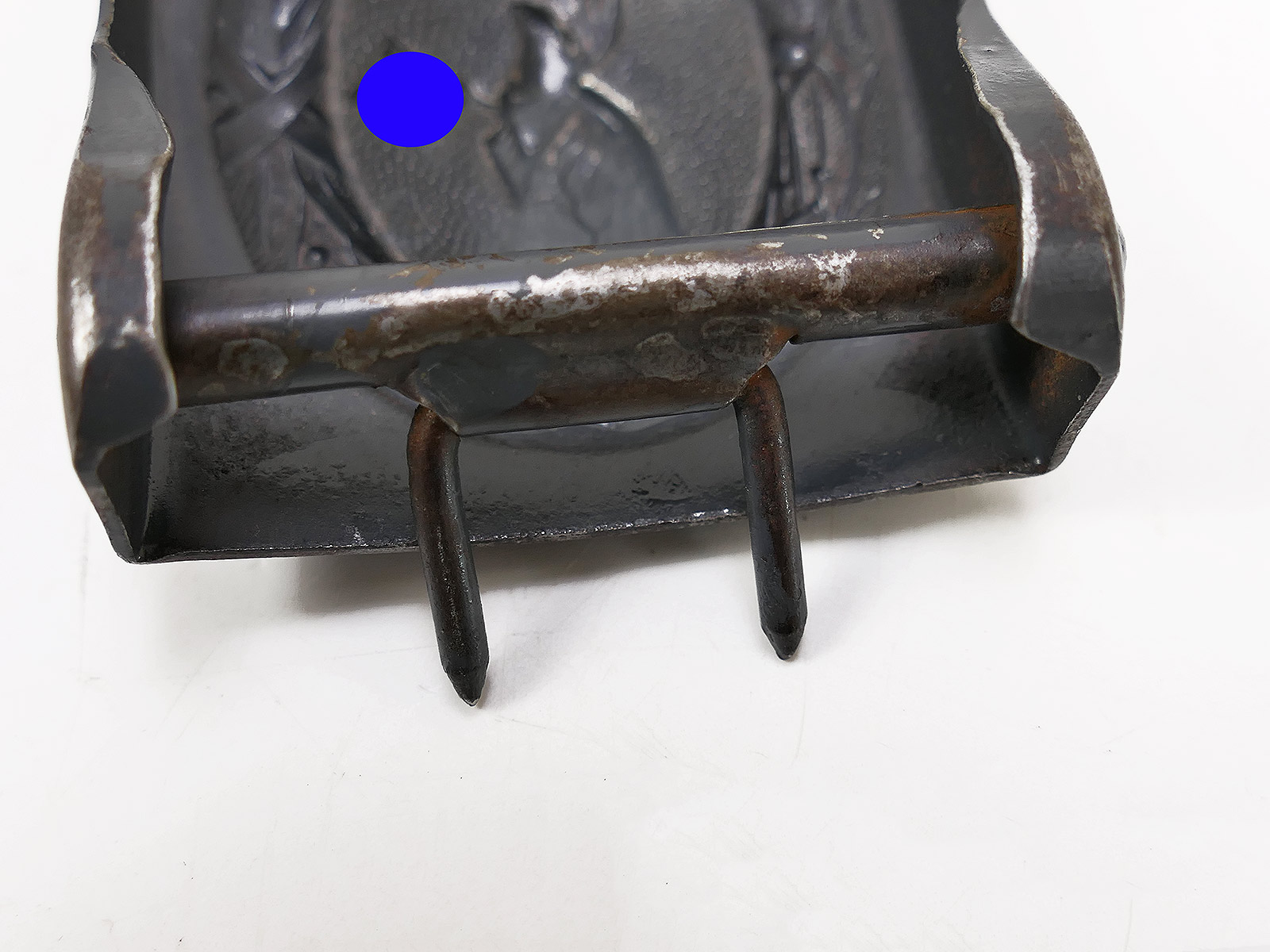 Luftwaffe LW Flieger Koppelschloss Stahl Assmann A&S blaugrau Fallschirmjäger