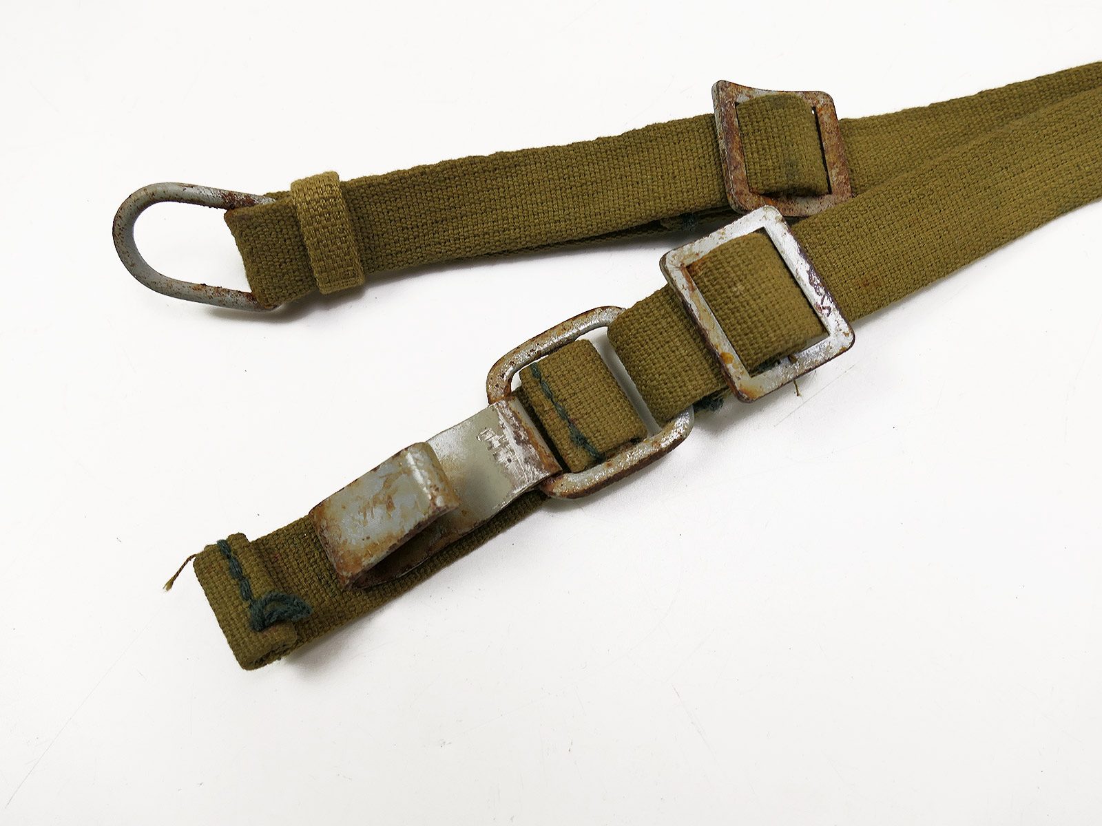 Wehrmacht DAK Afrikakorps Tropen Web Y-Riemen Südfront Spätkrieg Koppeltragegestell
