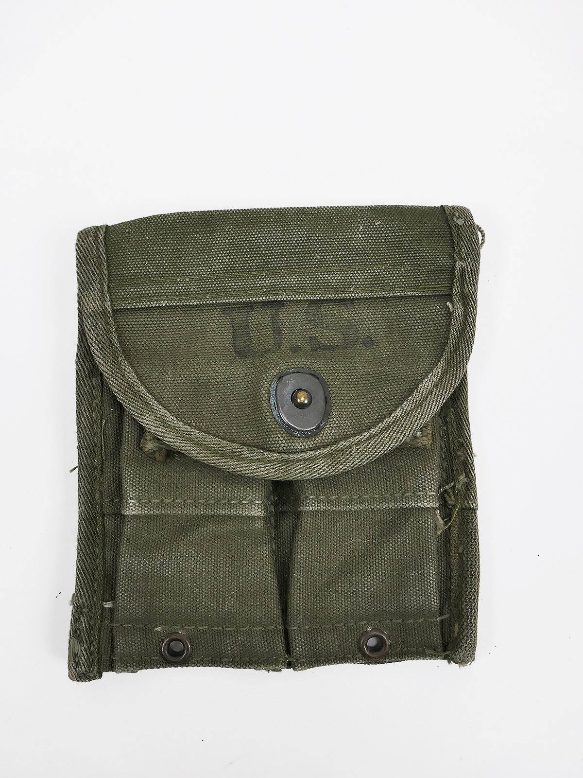 P1658402 #B/ US ARMY Magazintasche Carbine M1 Rifle Original Avery 1945 für LANGE Carbine Magazine
