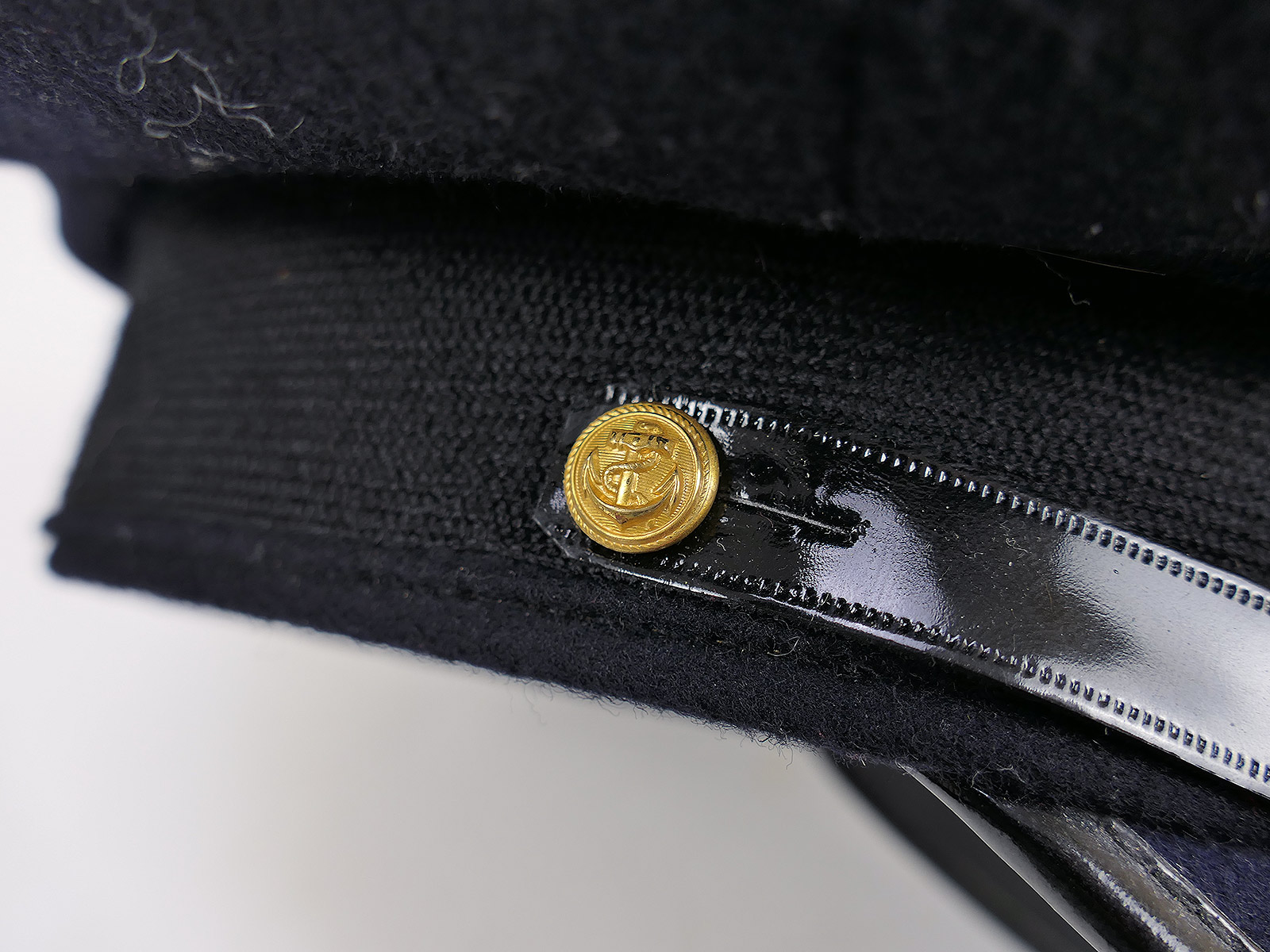 Antike Kriegsmarine Schirmmütze ADMIRAL mit Original Effekten (Mützenadler + Kokarde) COLLECTION