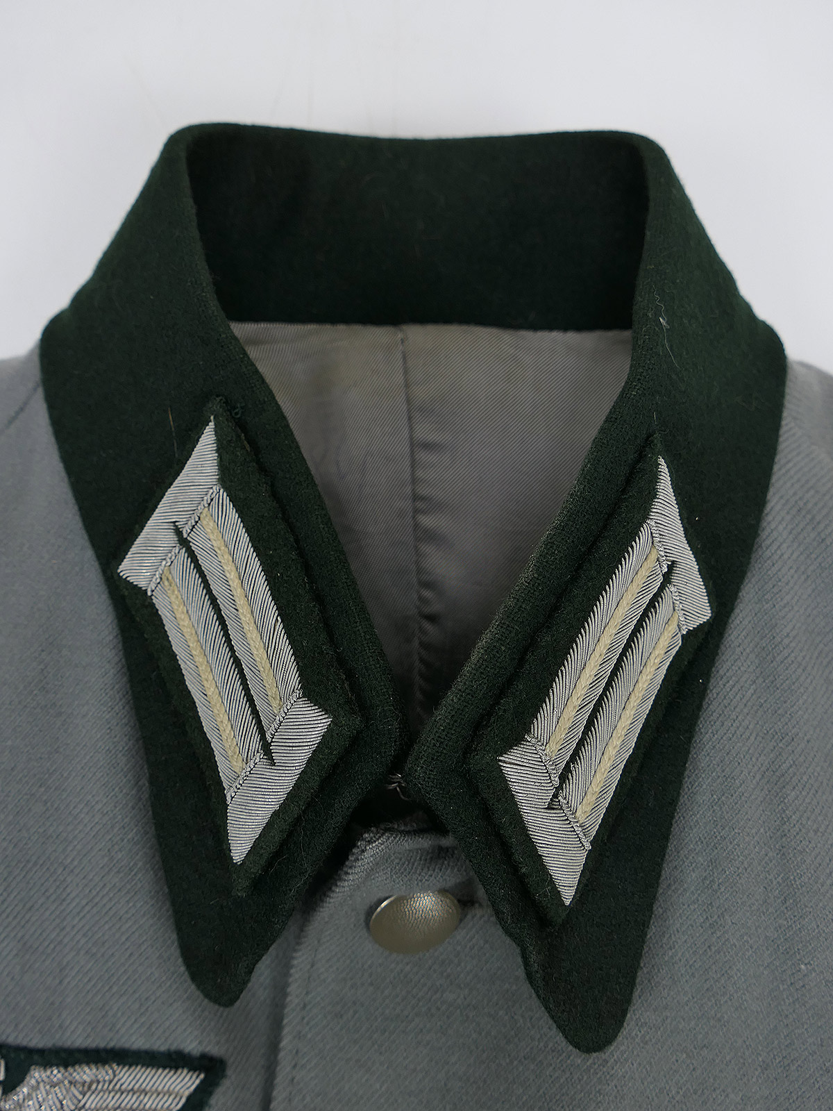 Offiziers Feldbluse Waffenrock INFANTERIE Uniformrock Janke COLLECTION BATTLE WORN