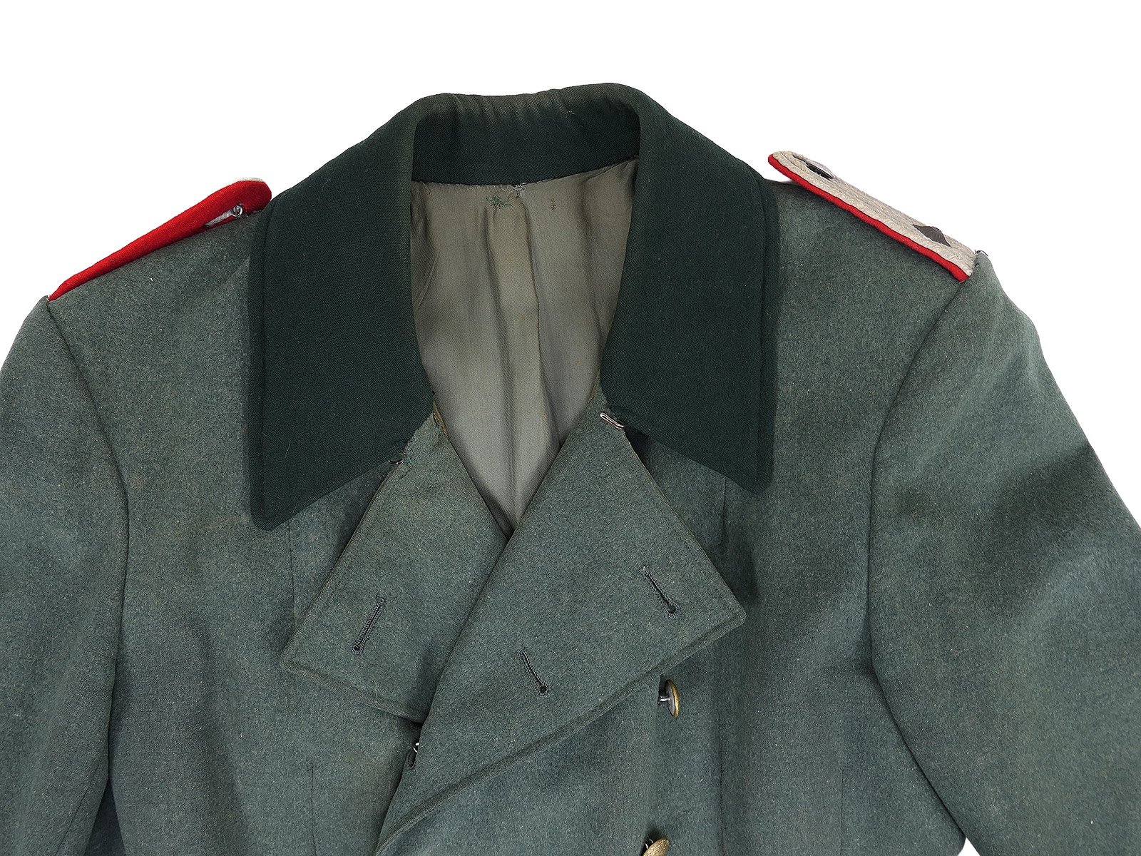 Original WK2 Wehrmacht M36 Mantel Wintermantel Oberleutnant Artillerie TOP COLLECTION