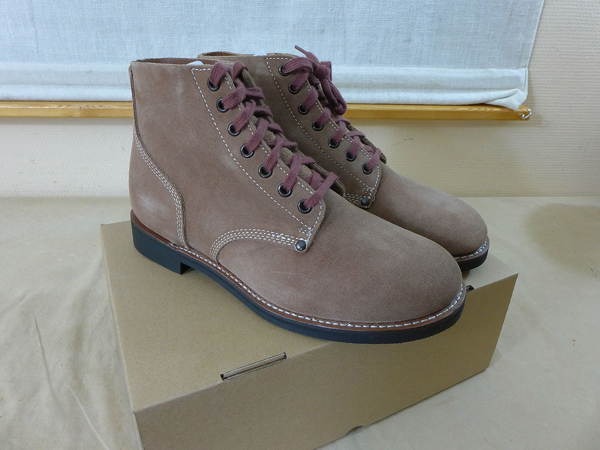 8011-7 US WW2 GI Stiefel Boots Reverse upper Rauhleder Kampfstiefel