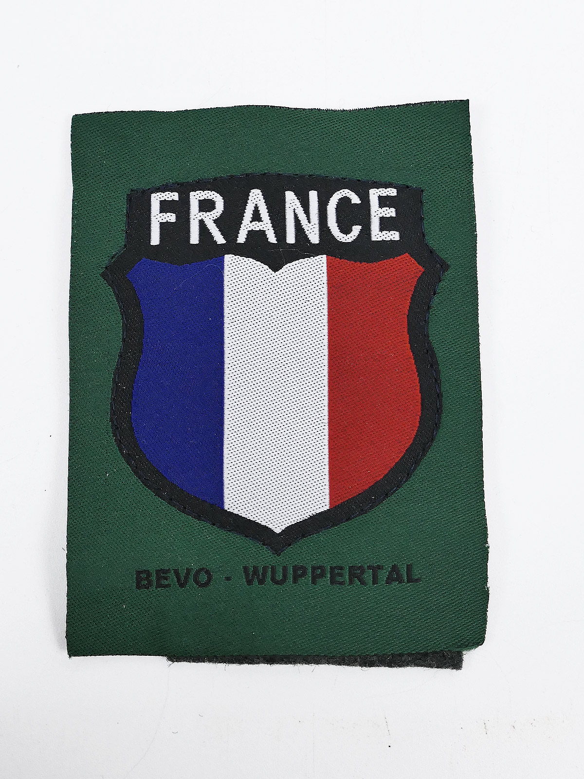 P1357834 France Ärmelabzeichen Wappen für französische Freiwillige in der Wehrmacht / Waffen SS