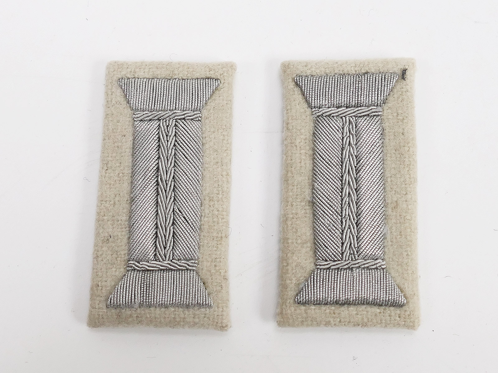Wehrmacht Infanterie Kragenspiegel Mannschaften für den Paraderock Parade Uniform