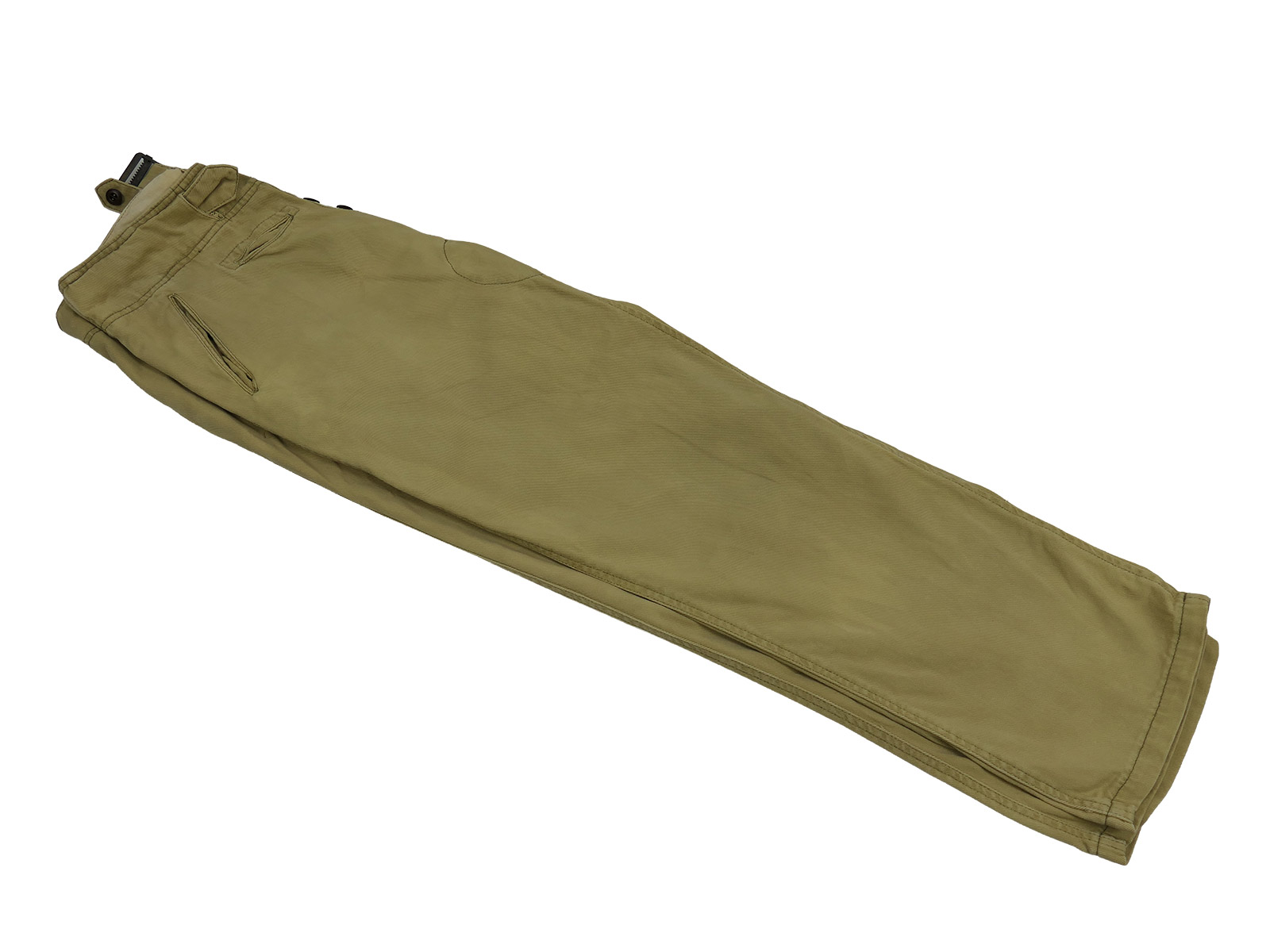 Einzelstück Luftwaffe LW DAK Hose ausgeblichen Tropen Tropenhose mit Maßen BATTLE WORN