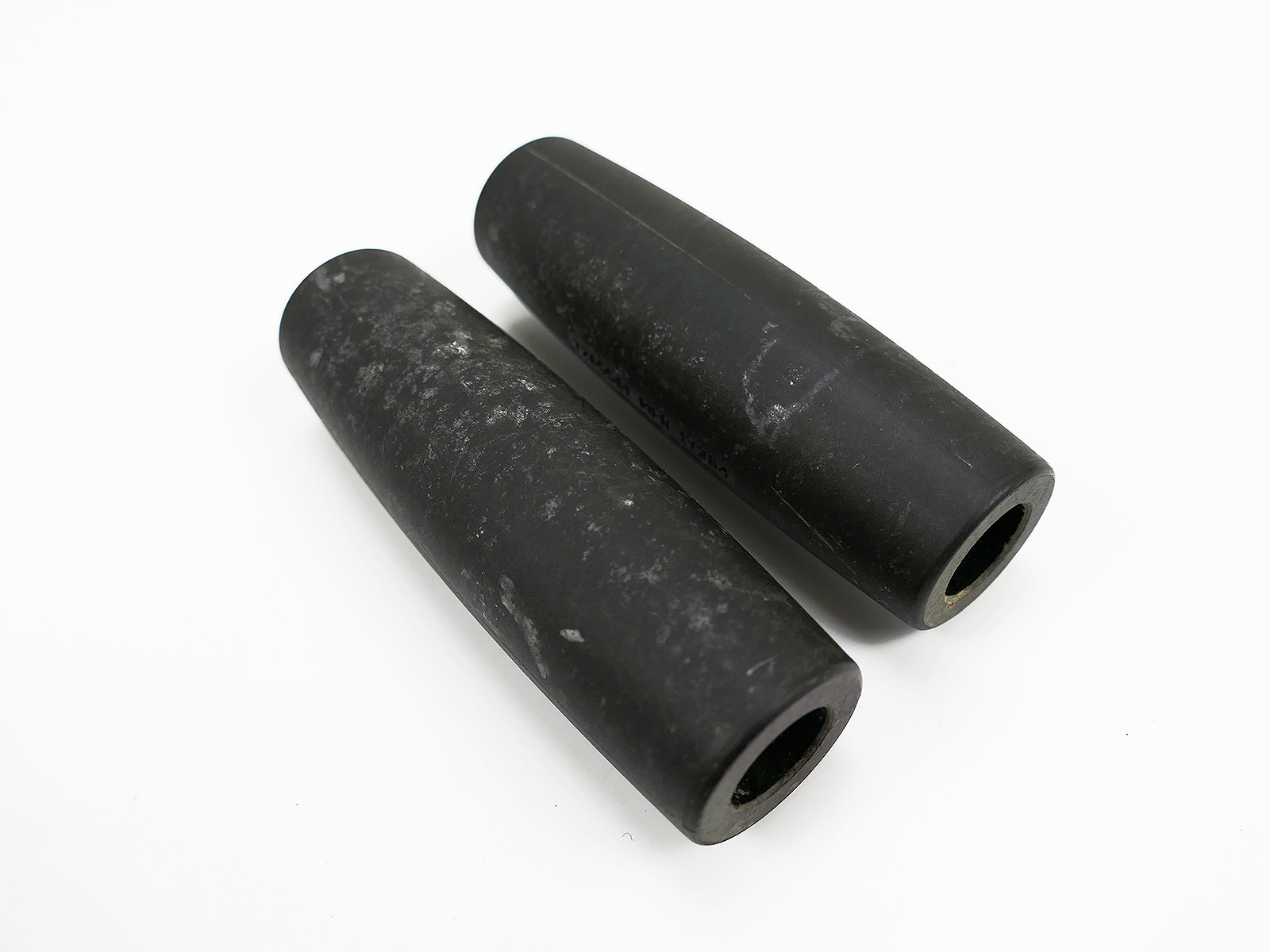 Original US ARMY GI .50 Cal Browning spade grips Paar Griffe Griffrollen