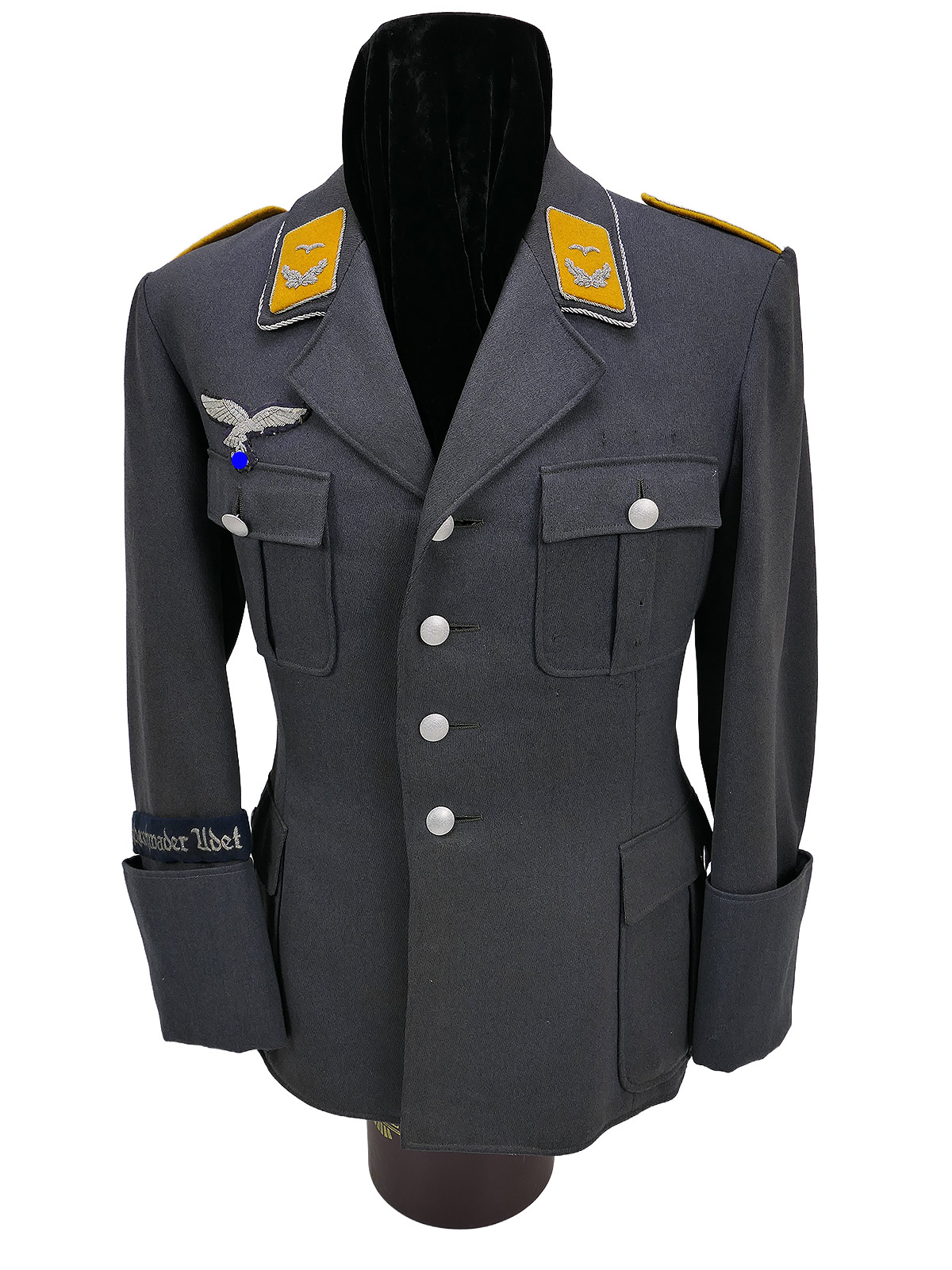 WK2 Original Luftwaffe Offiziers Waffenrock Jagdgeschwader Udet um 1942 Uniform COLLECTION