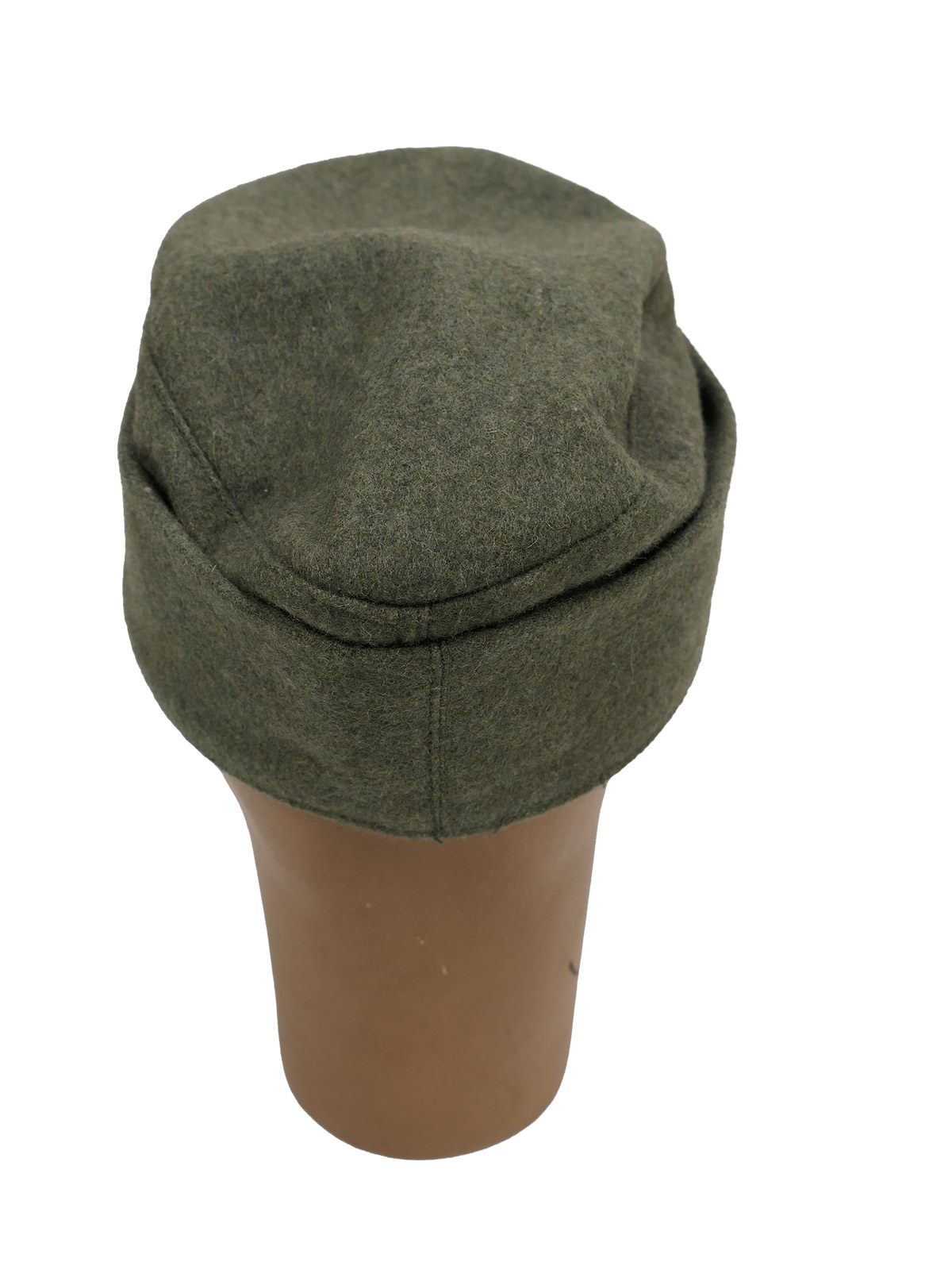 Wehrmacht Heer antikes M42 Schiffchen für Mannschaften Gr.57 BATTLE WORN