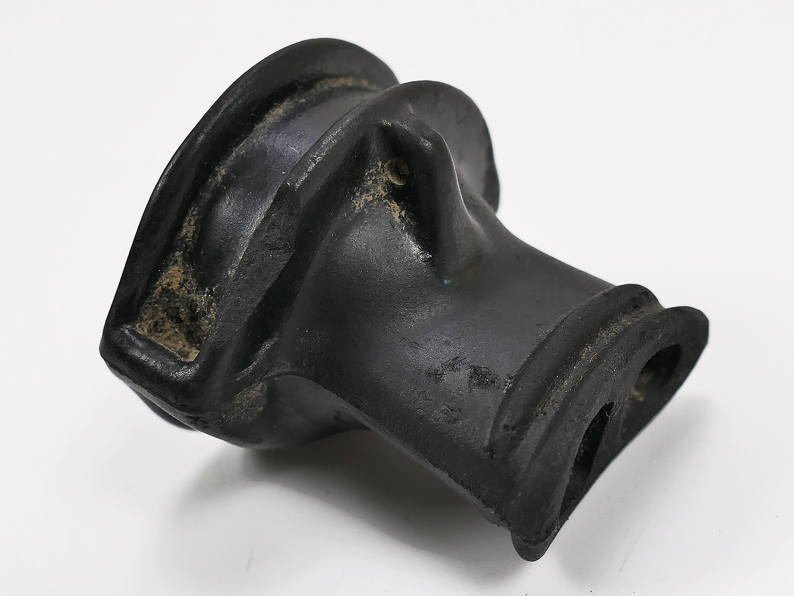 Original Wehrmacht / Kriegsmarine Mundstück / Aufsatz für Gasmaskenfilter