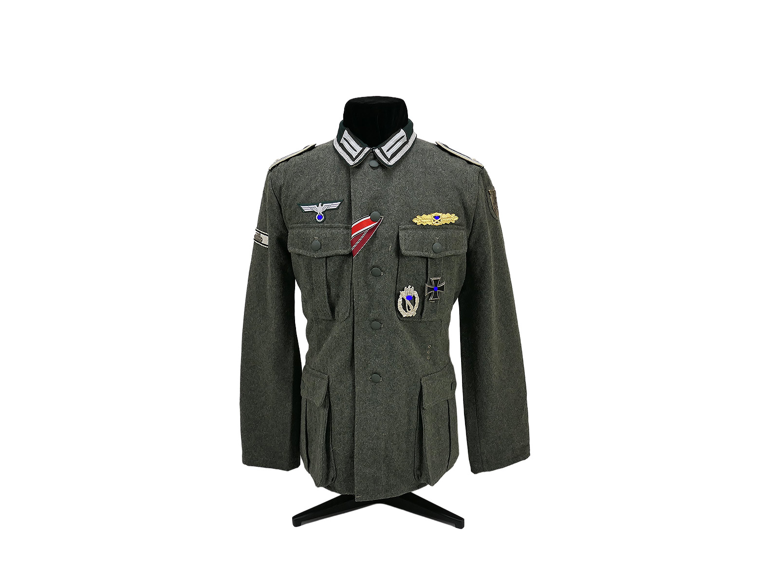 Wehrmacht M36 Feldwebel Infanterie Feldbluse Uniform FW STEINER Das Eiserne Kreuz Teil 1