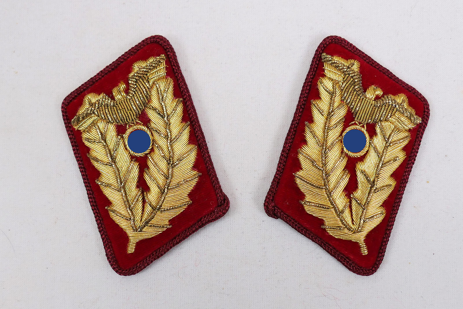 P1260886 Kragenspiegel politischer Leiter der NSDAP in der Gauleitung - Dienstgrad Gauleiter