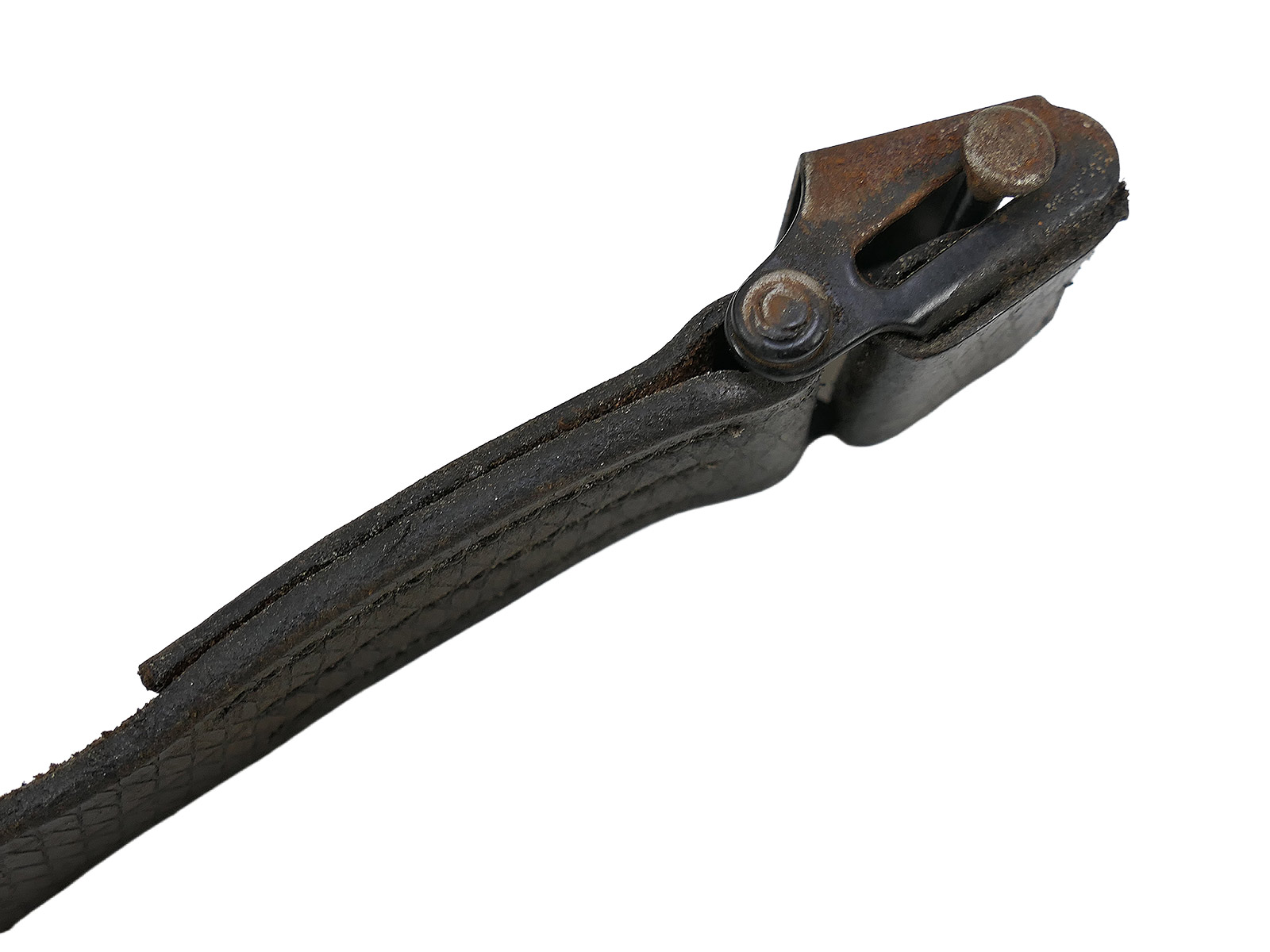 Einzelstück Wehrmacht MP40 MP38 Riemen Leder Trageriemen Waffen SS Lederriemen BATTLE WORN