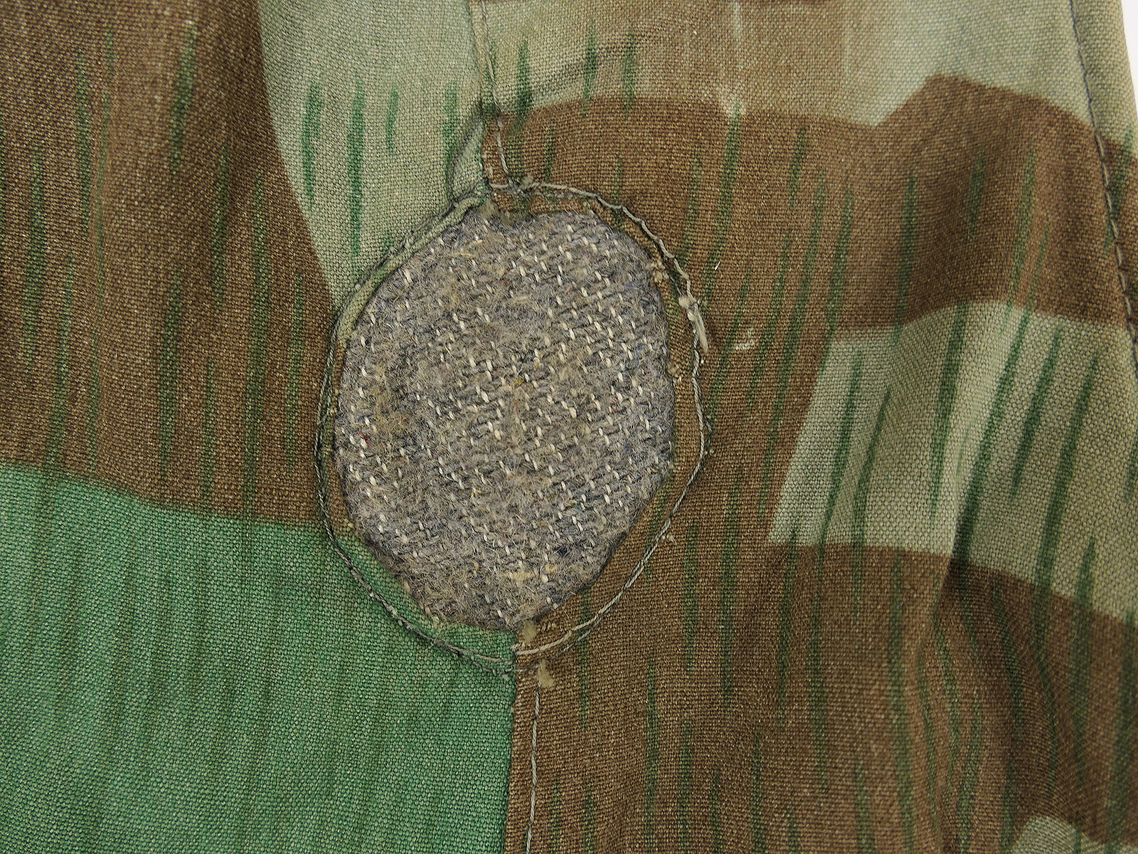 Original WK2 Wehrmacht Winterkopfhaube Splittertarn / weiß wendbar Kopfhaube Winterwendejacke COLLECTION