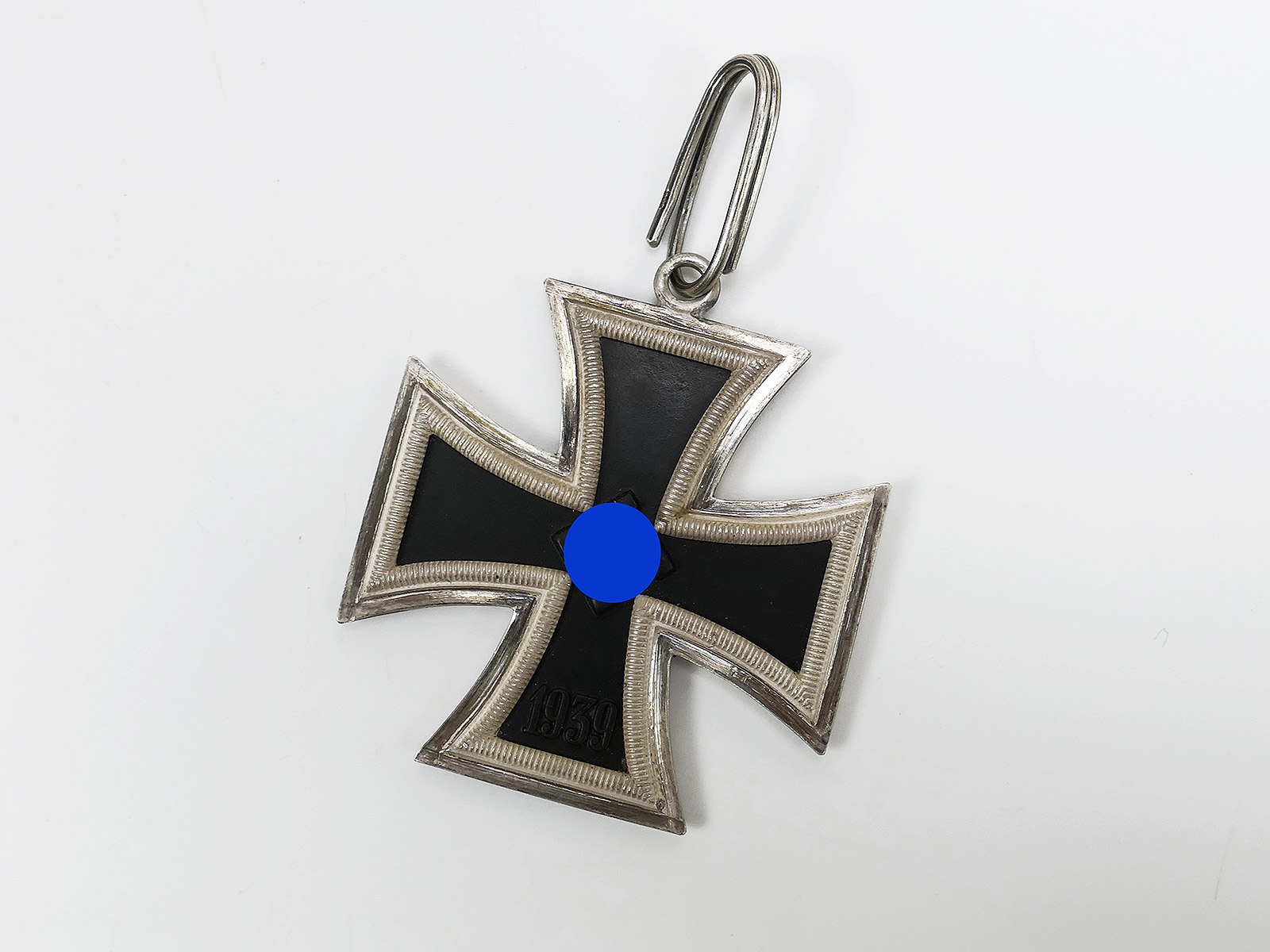 Wehrmacht Ritterkreuz des Eisernen Kreuzes "2" C.E. Juncker 800er Silber Museumsanfertigung