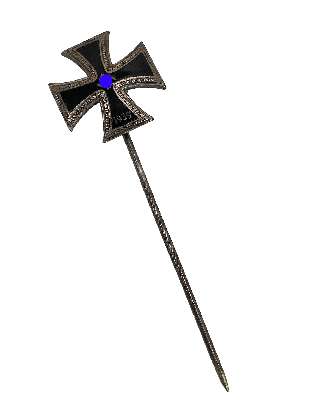Wehrmacht Eisernes Kreuz 1939 EK1 Nadel Miniatur Abzeichen