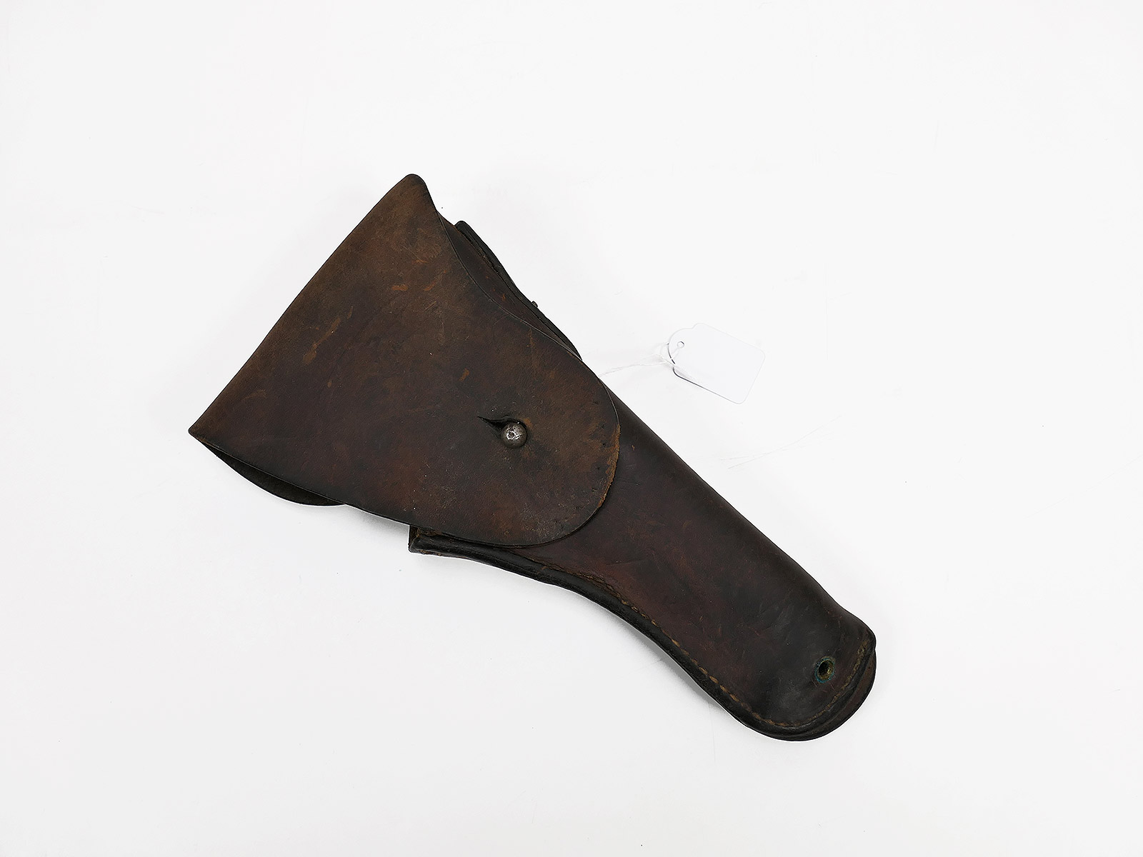 Original US ARMY WW2 Colt 1911 Pistolenholster 1943 Holster Lederholster Braun / Collection BATTLE WORN