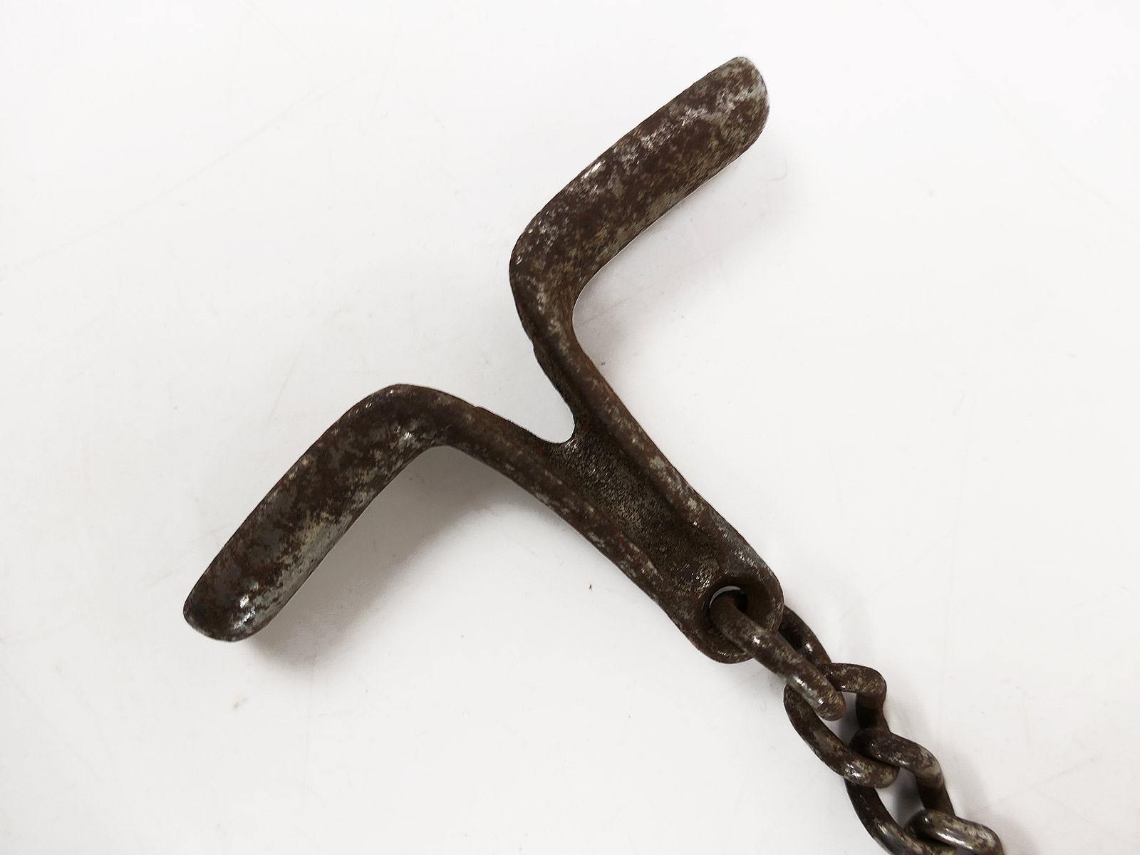 #D SS Hand Knebel Knebelkette Abführ-, Vorführ- oder Knebelkette ANTIK