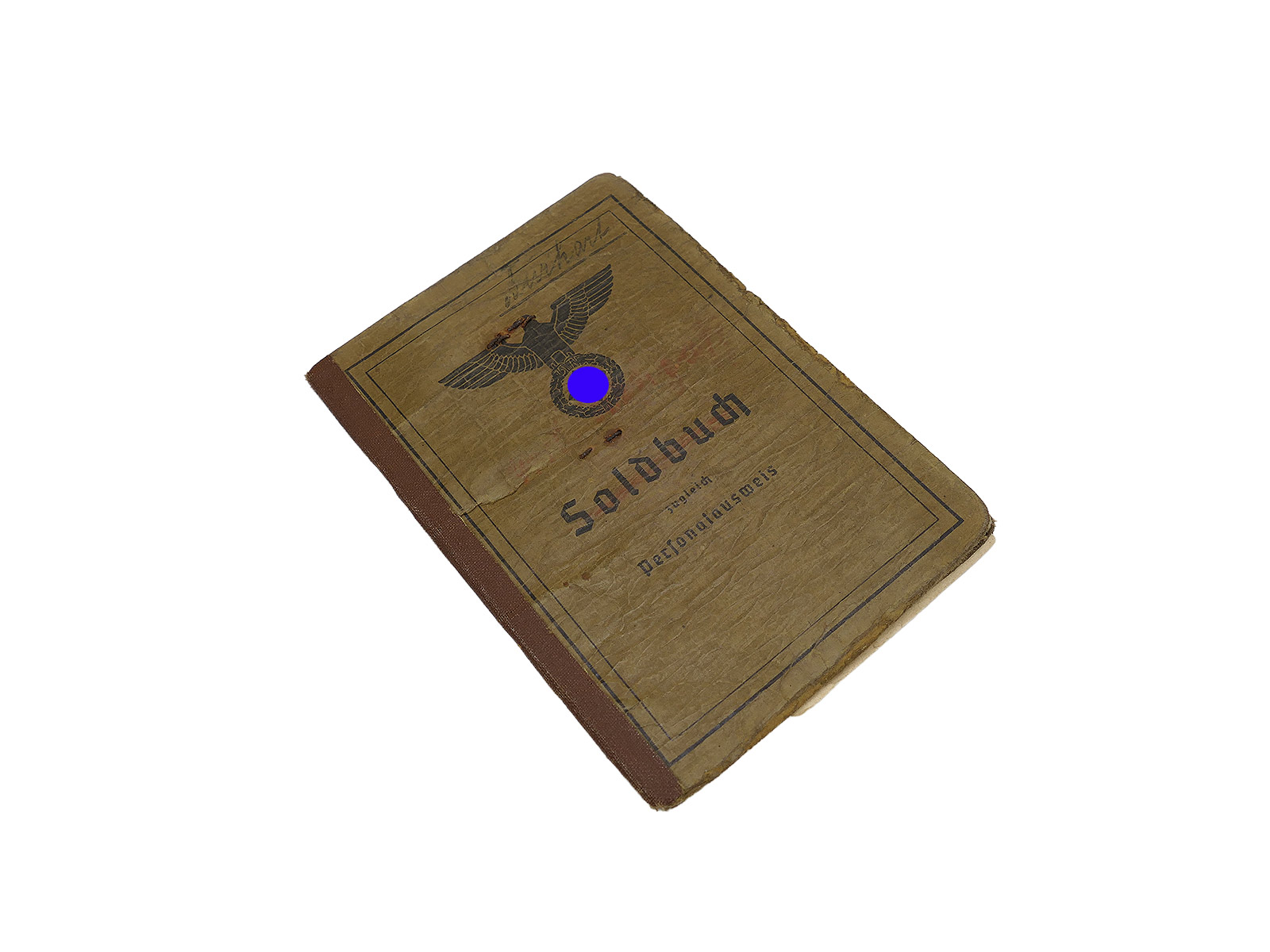 Einzelstück - Soldbuch / Personalausweis Funker in Rotterdam