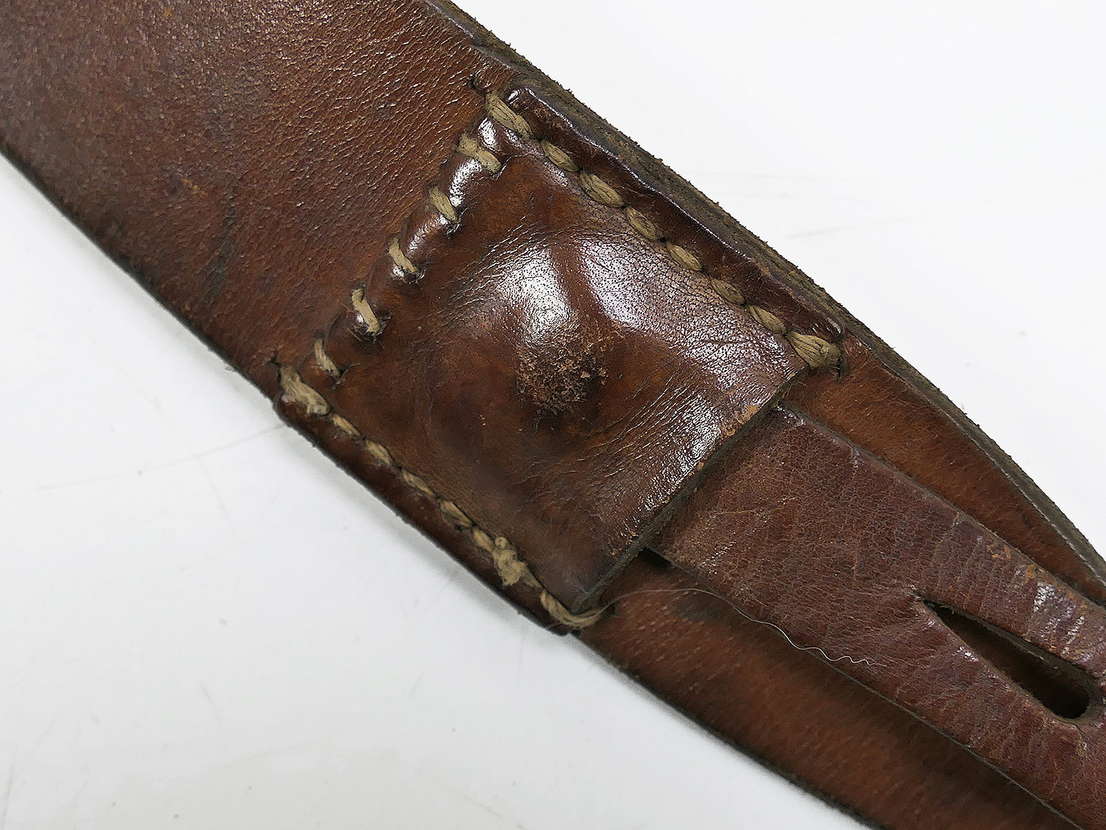 Einzelstück - Wehrmacht Original Y-Riemen Leder Koppeltragegestell Franz Brehme 1942 Top!  COLLECTION