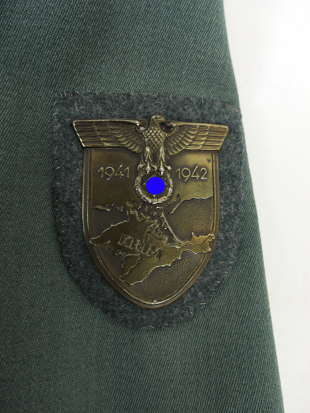 Offiziers Feldbluse Waffenrock PANZERGRENADIER Uniformrock COLLECTION BATTLE WORN