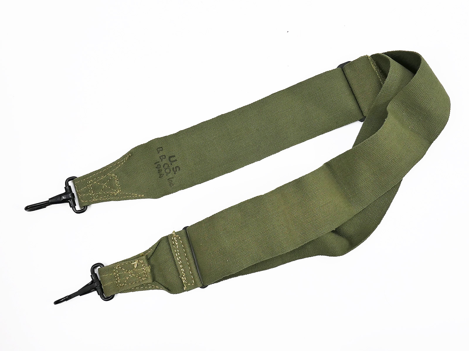 Original US Army WW2 Canvas Tragegurt Musette Bag Universal carry strap 1944