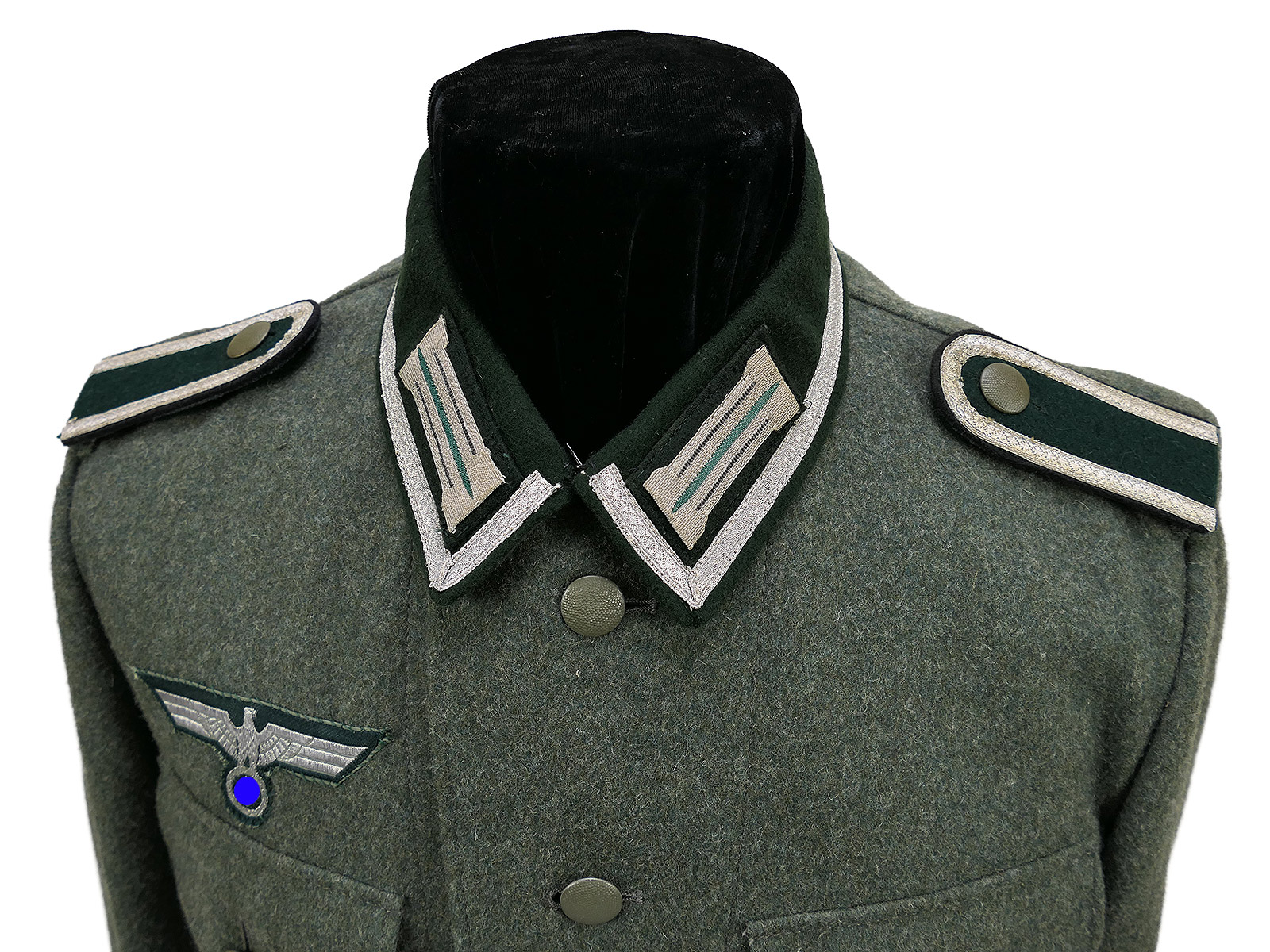 Wehrmacht M36 Feldbluse Unteroffizier Pioniere Uniform Effektiert Top Museumsanfertigung Janke COLLECTION