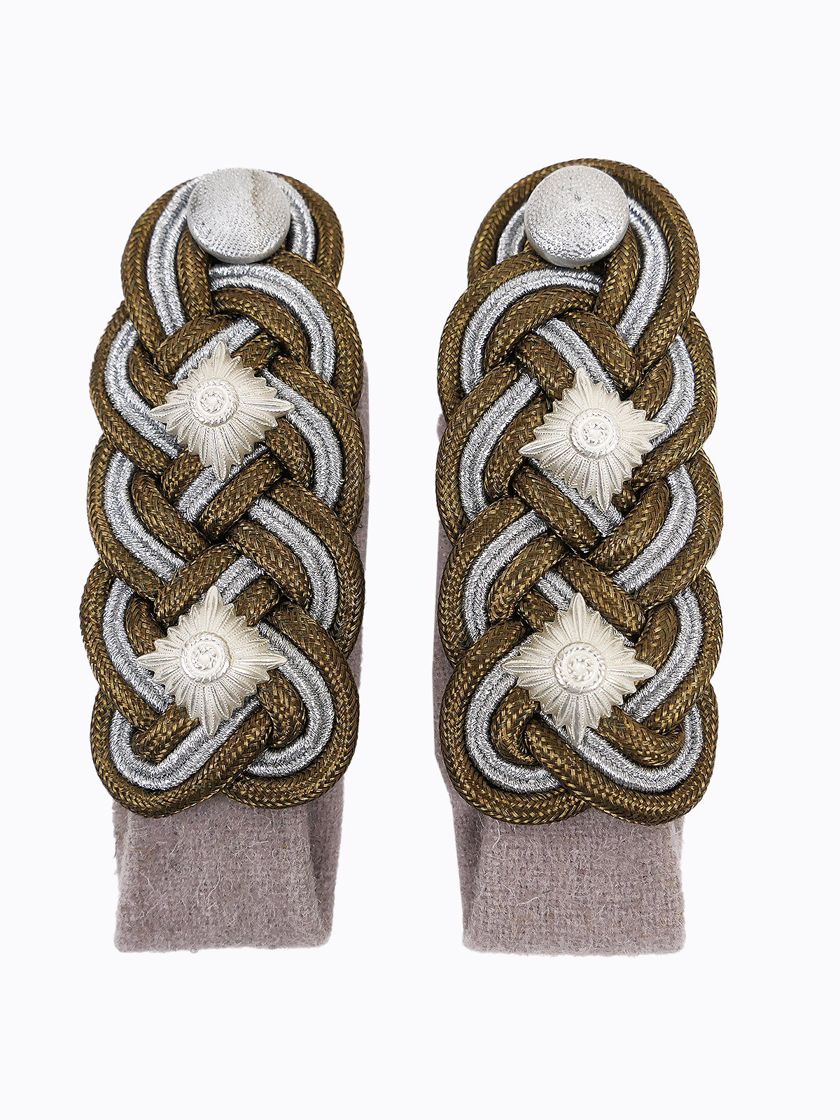 P1727555 Waffen SS Schulterklappen ANTIK Schulterstücke SS Obergruppenführer u. General zum Einnähen