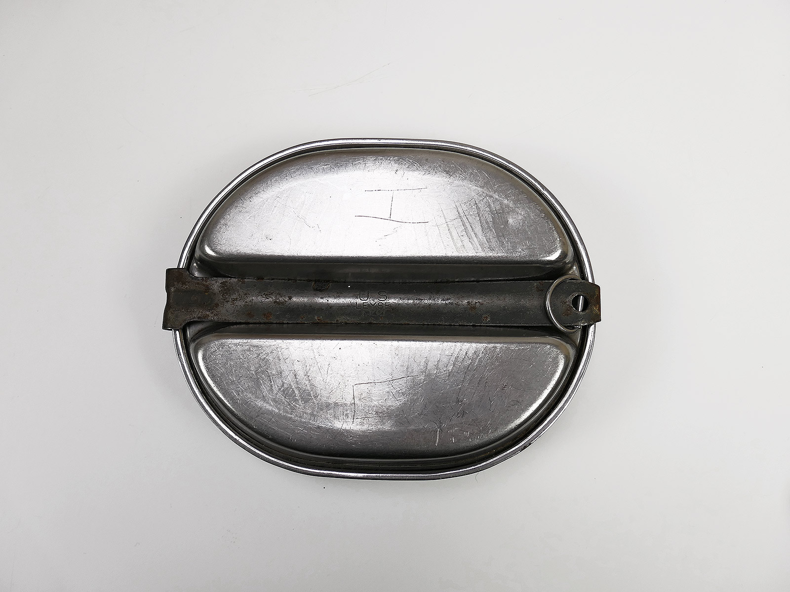 Original US Army WW2 Essgeschirr Kochgeschirr Canteen LEYSE 1944