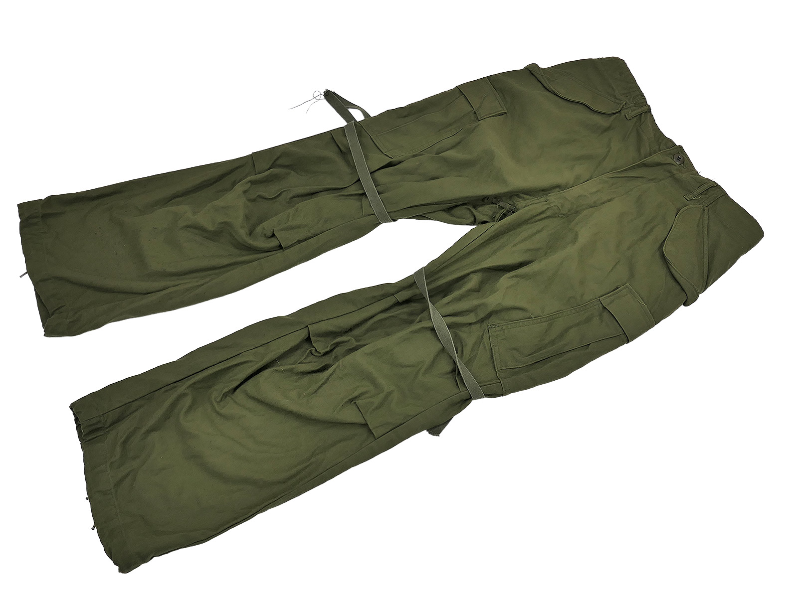 Einzelstück Vintage Original US Army M-1965 Trousers Field Cold weather Feldhose MEDIUM 1974 datiert