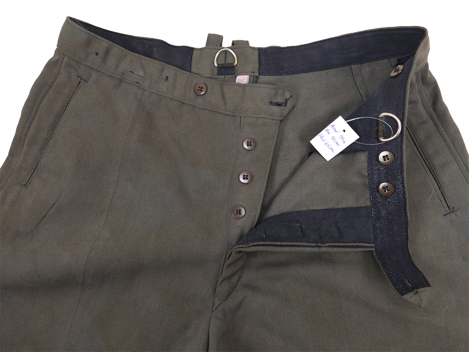Typ Wehrmacht Stiefelhose Breeches Offizier Reitstiefelhose gute Größe COLLECTION BATTLE WORN