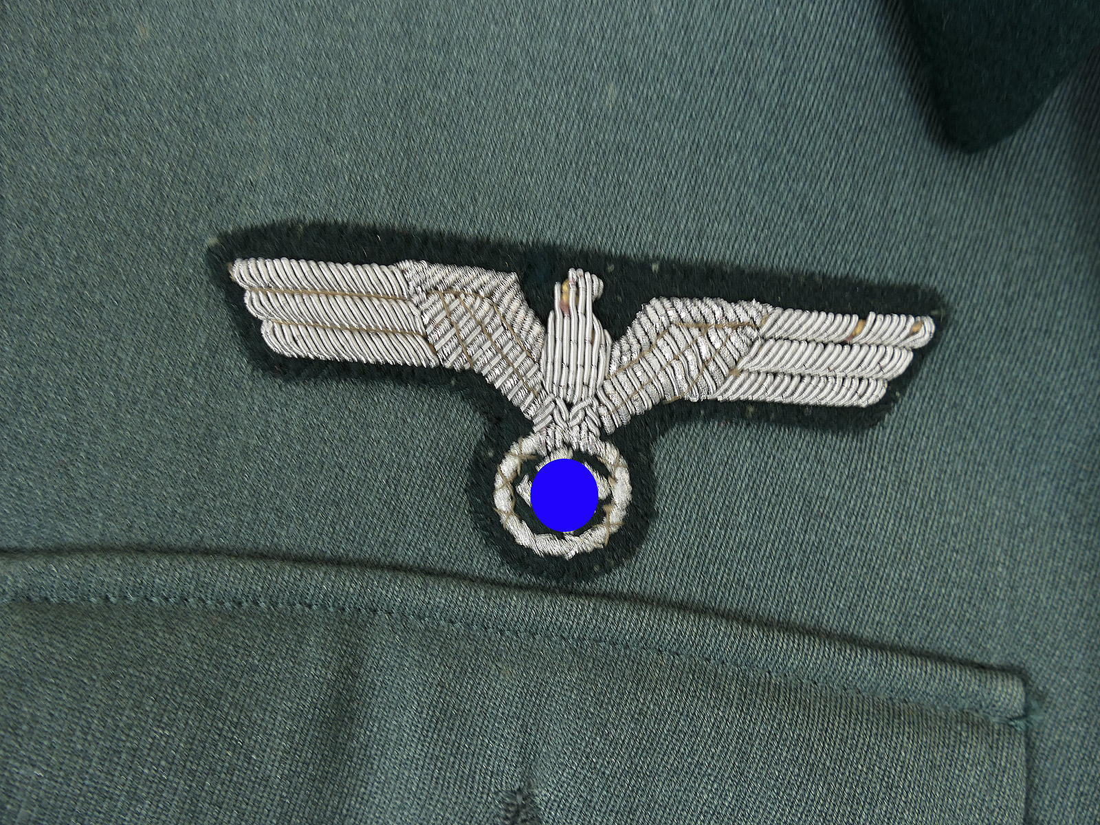 Offiziers Feldbluse Waffenrock PANZERGRENADIER Uniformrock COLLECTION BATTLE WORN