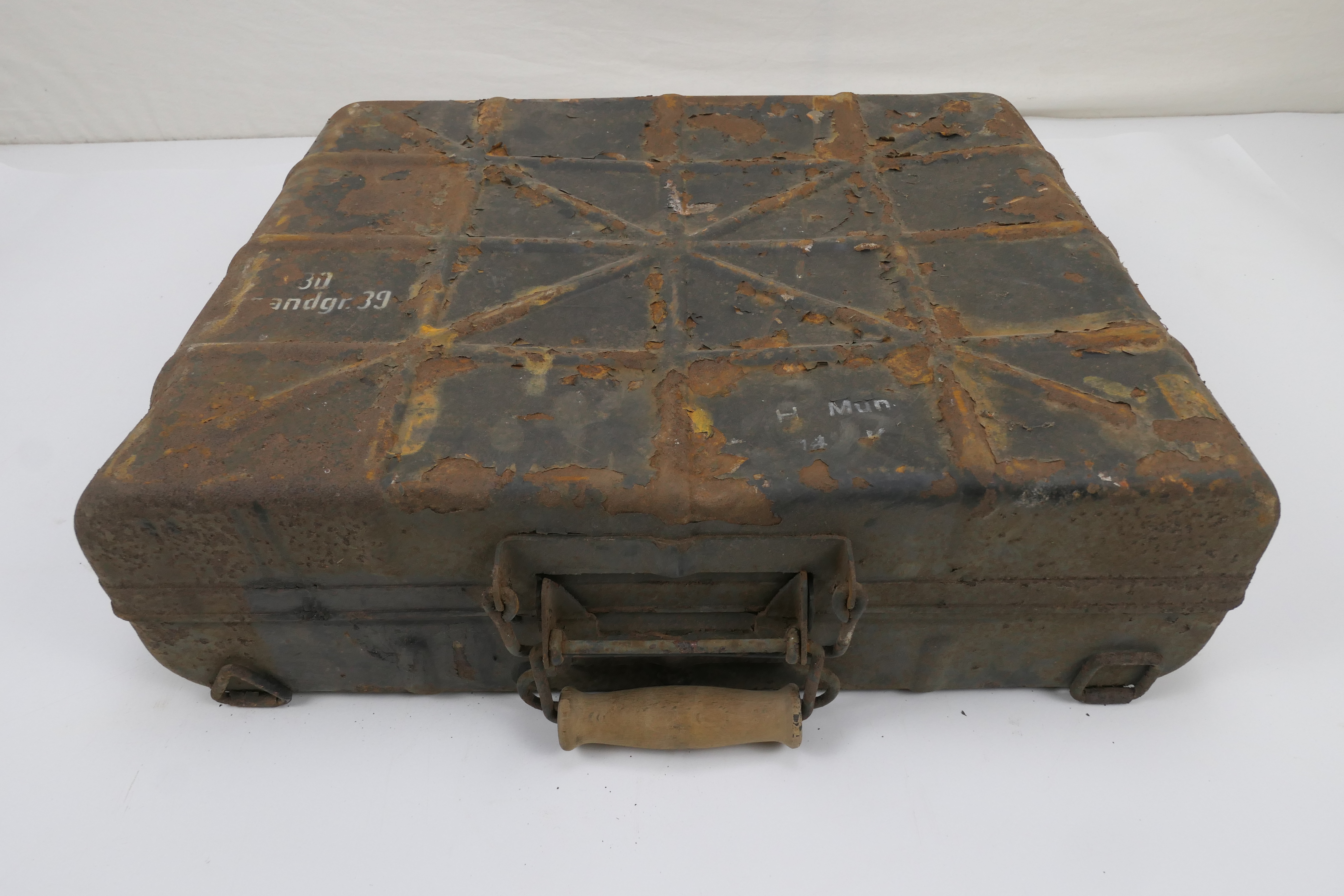 Wehrmacht Transportkoffer Stielhandgranaten M24 Handgranatenkoffer Kiste Munitionskiste