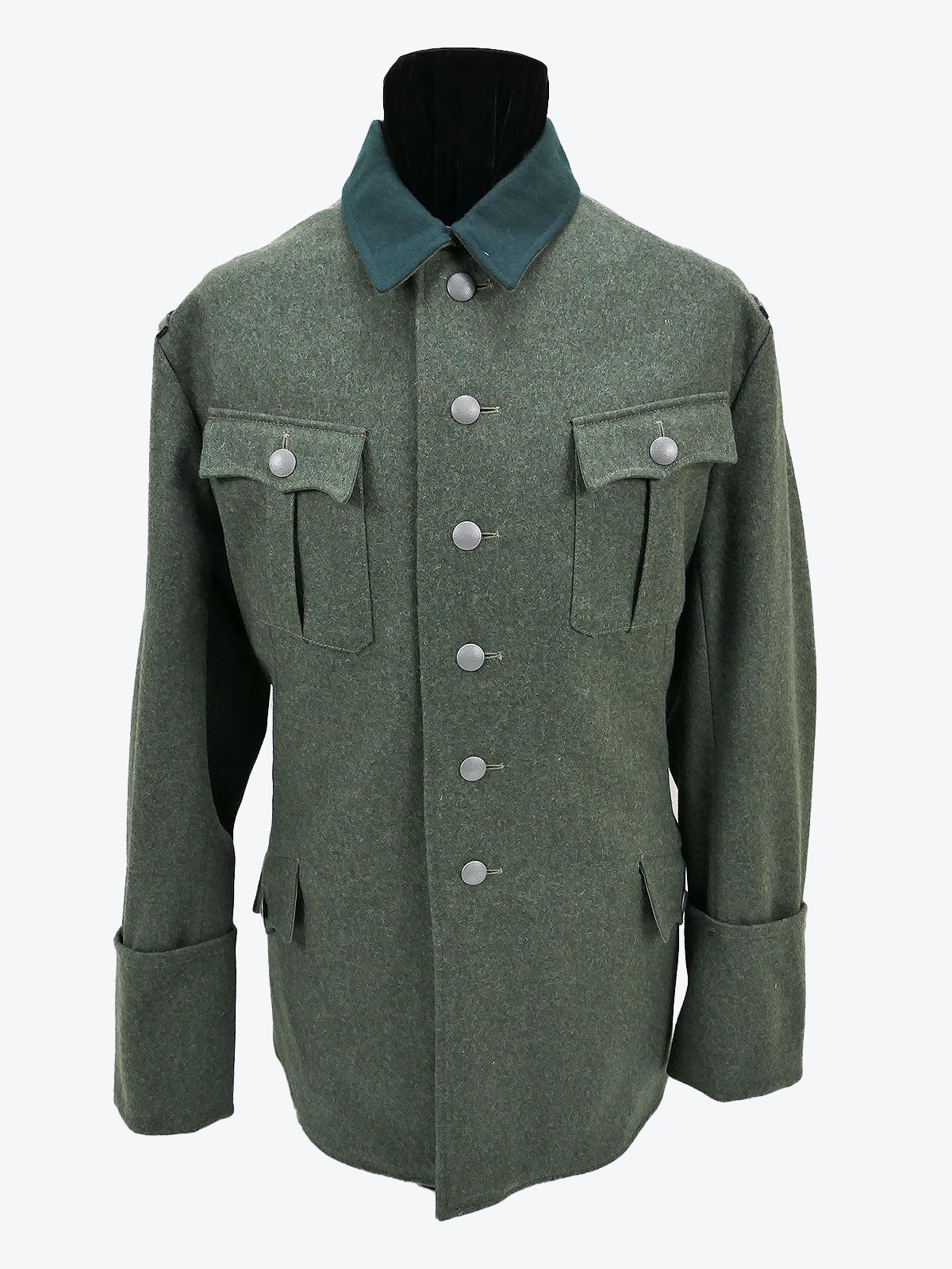 Wehrmacht M36 Offiziers Feldbluse Uniform mit Stulpen