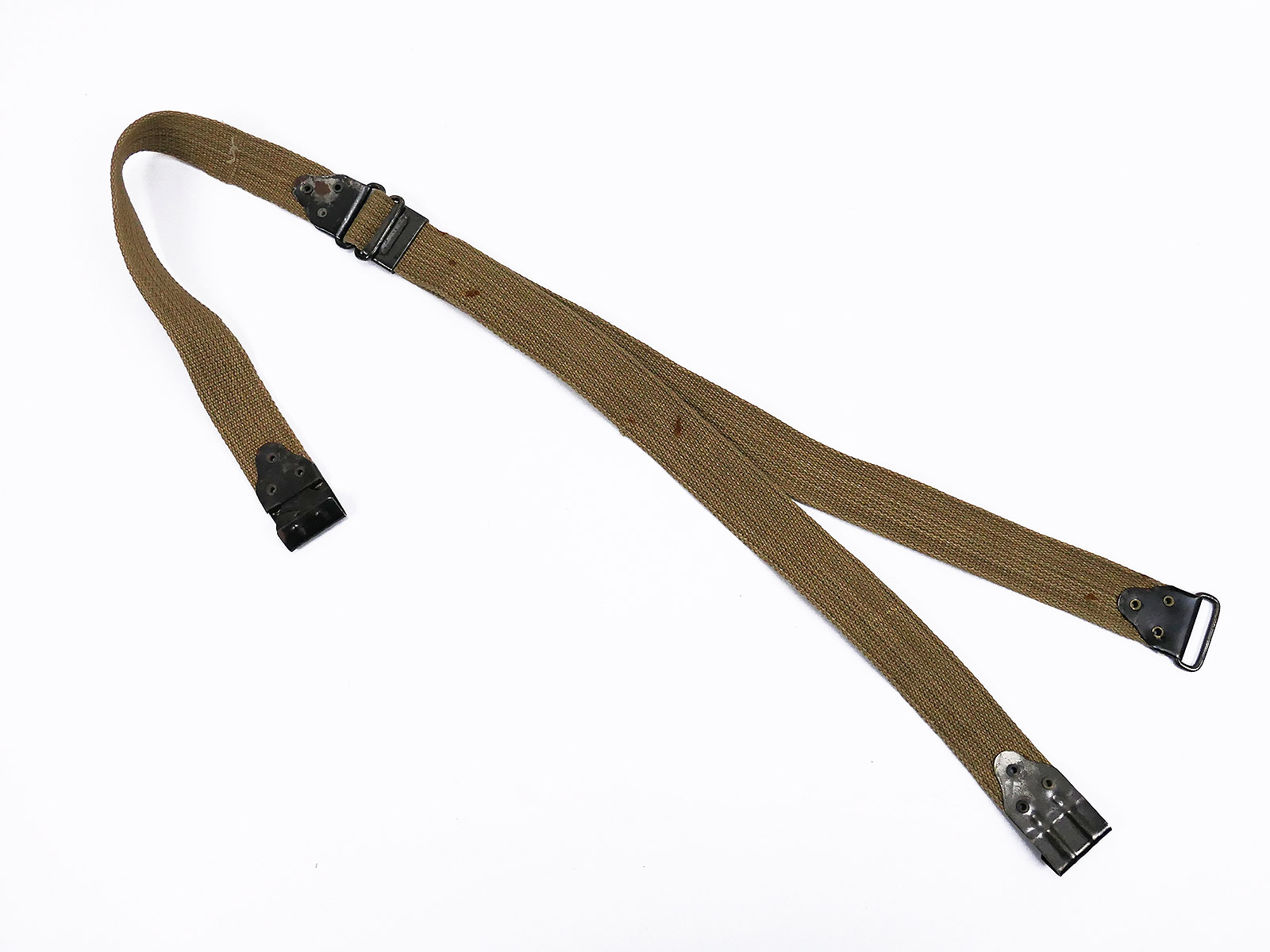 US ARMY WW2 Thompson Riemen ANTIK canvas sling Tragegurt M1928