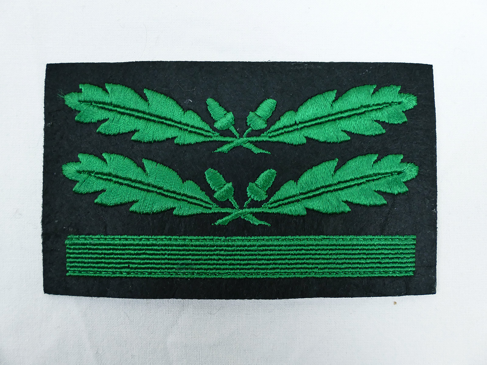 Elite Dienstgradabzeichen für Tarnuniformen Sturmbannführer WSS