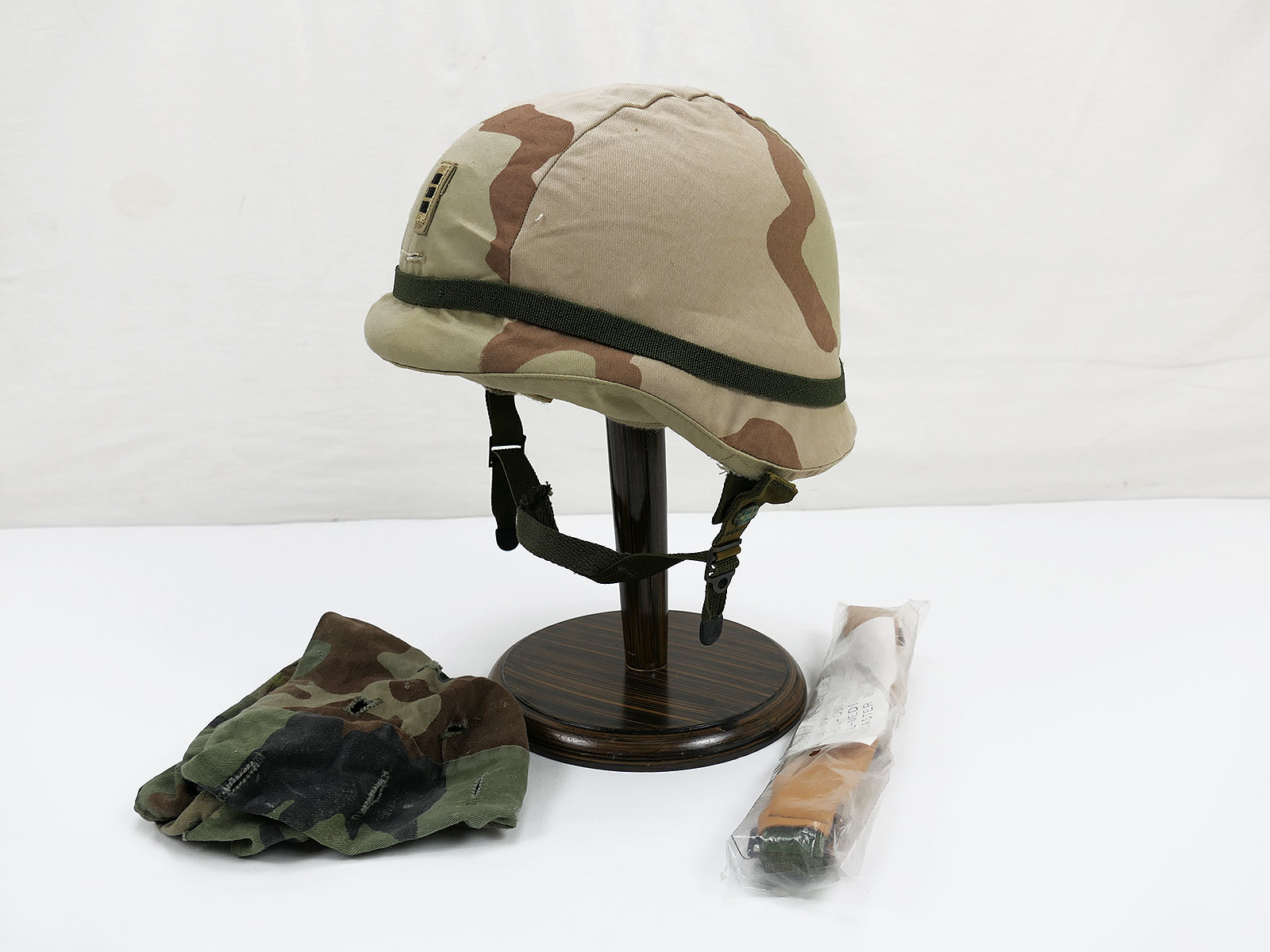 Nato PASGT Gefechtshelm Infantry Combat Helm Gr. S mit US Desert + Woodland Helmbezug