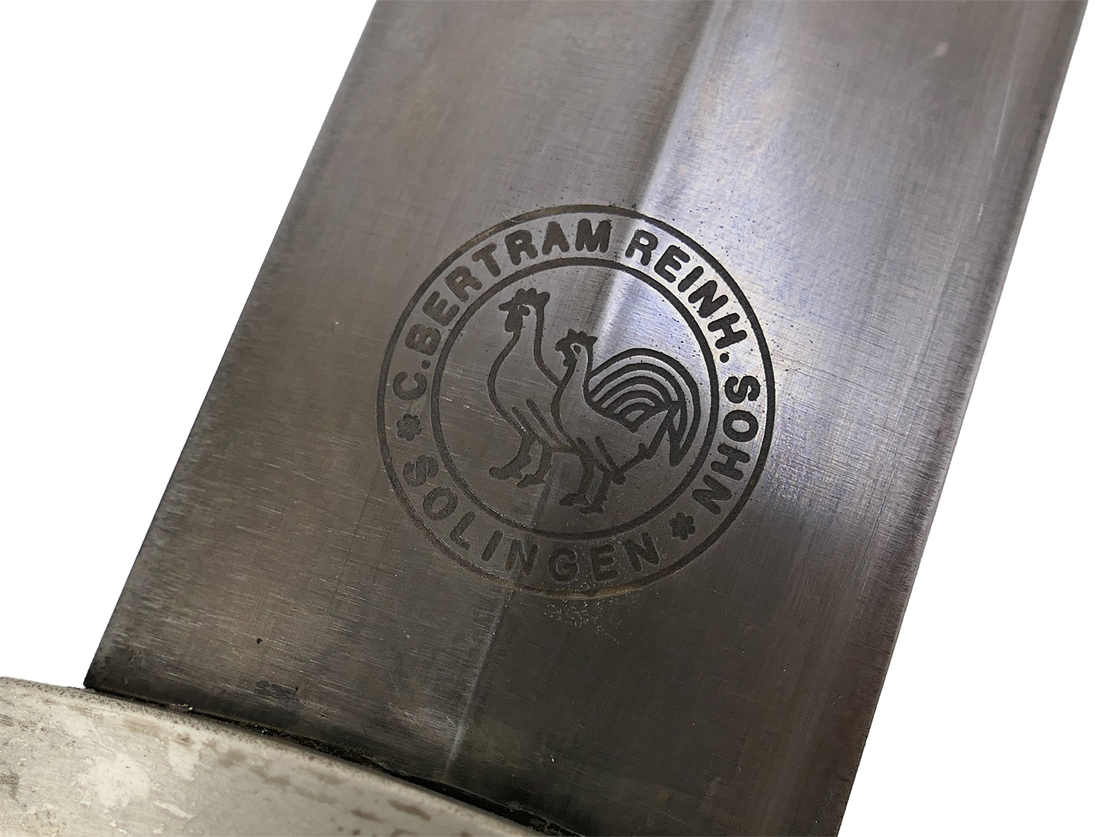 SS Schwarzer RZM Dienstdolch M33 MEHT Hersteller Bertram Solingen TOP !!