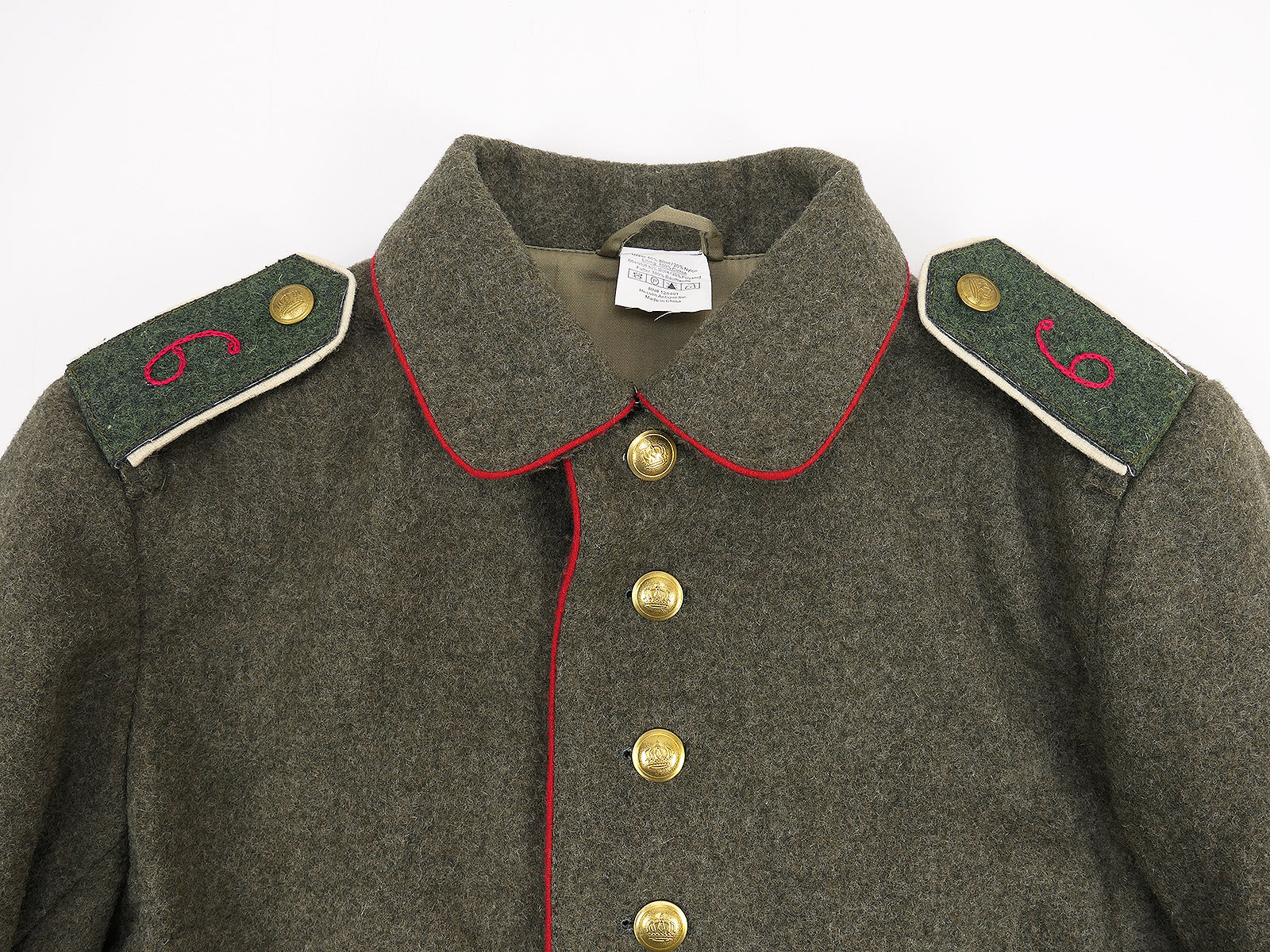 Einzelstück WK1 Feldrock M1910 / M1914 Waffenrock Kaiserlich Preußen M10/14 COLLECTION