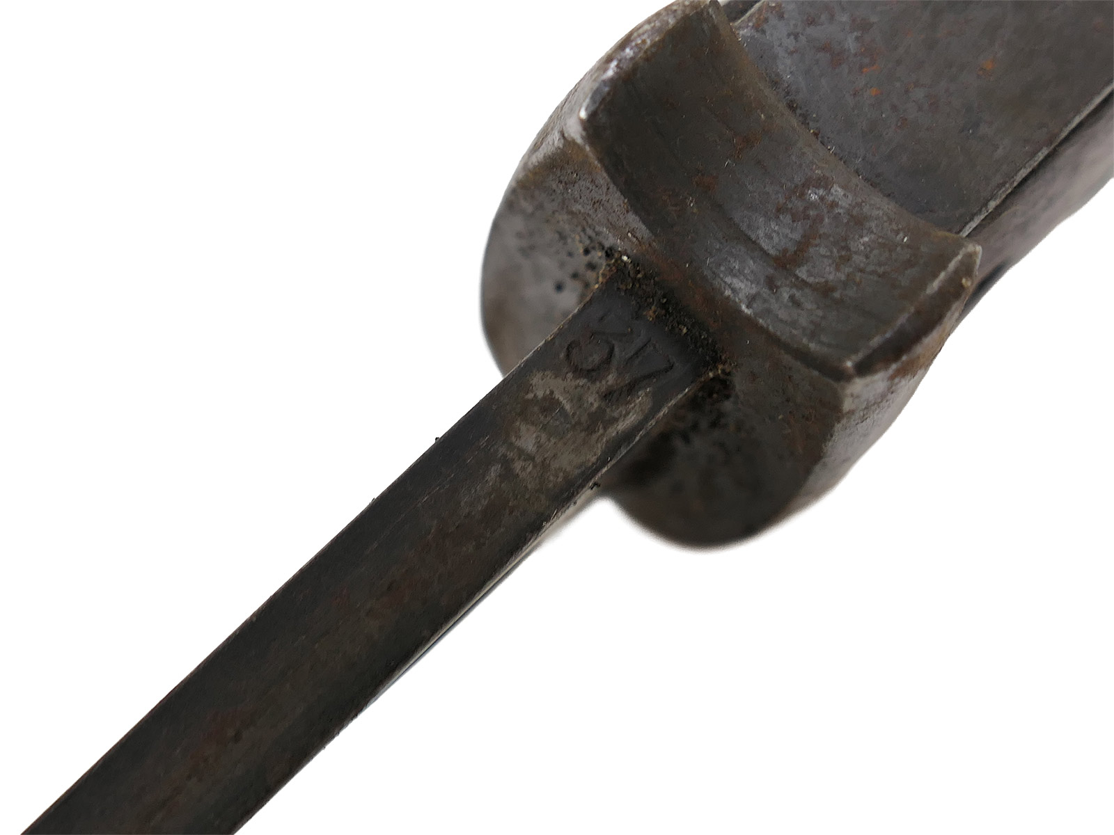 Wehrmacht Bajonett M84/98 S/174 1937 Karabiner K98 / Seitengewehr mit Scheide BATTLE WORN