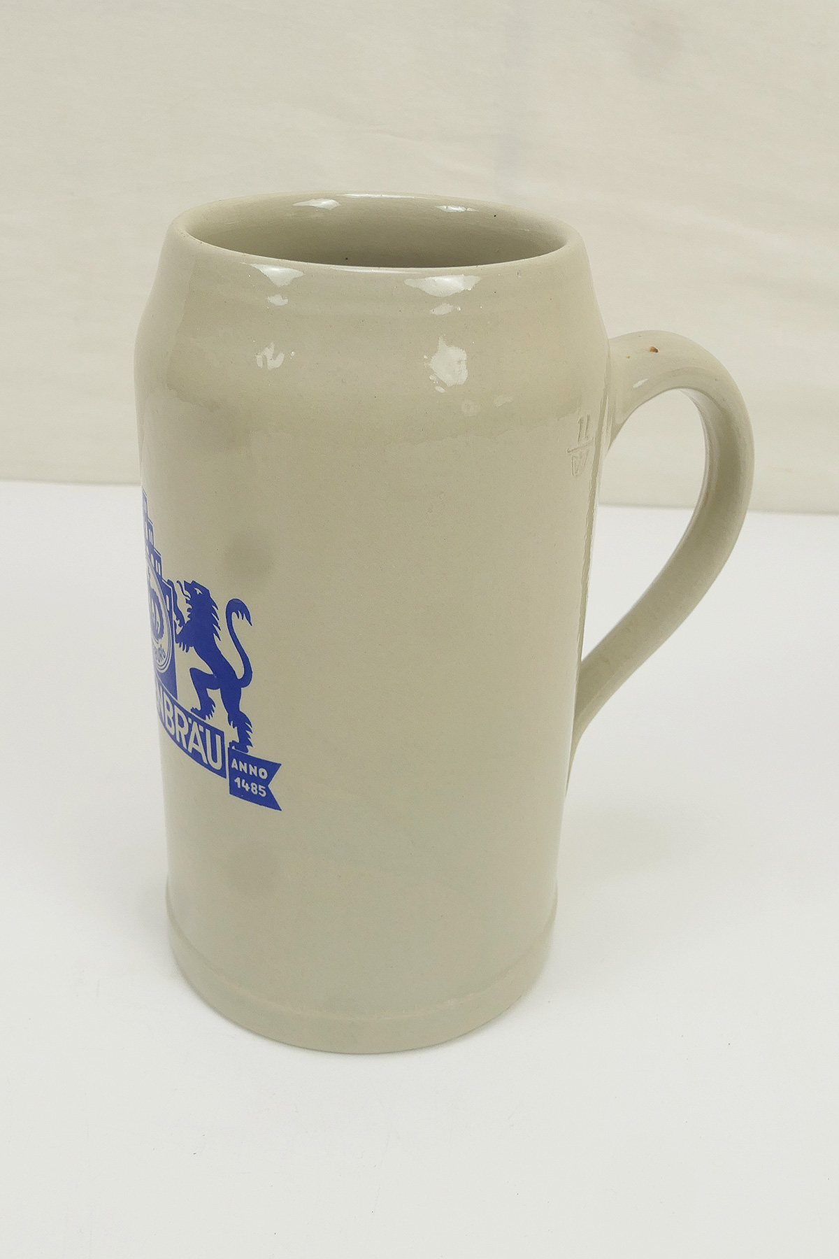 #2 Steinkrug Kronenbräu Krug Lüneburg 1L Antik Vintage