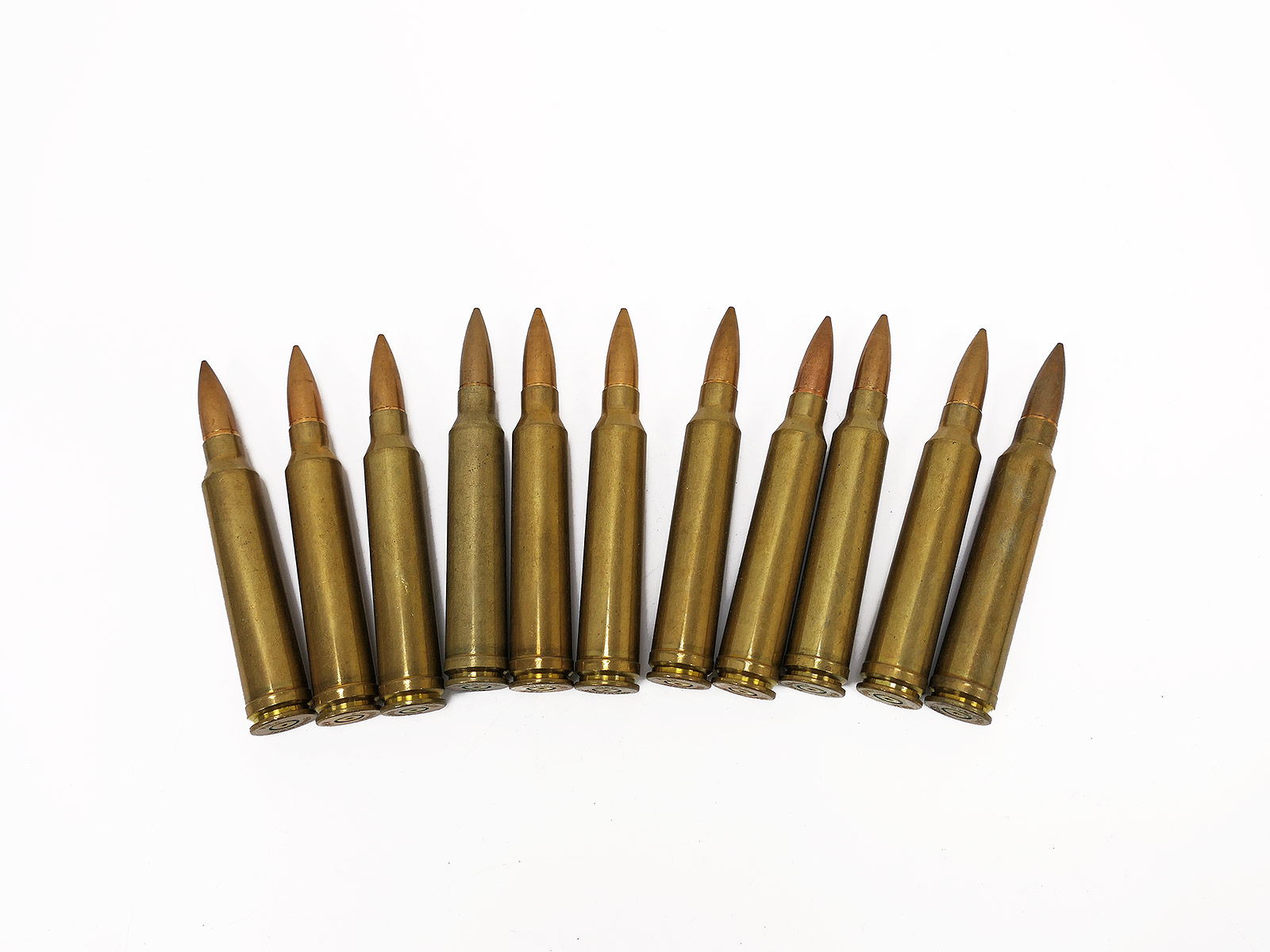 US - 11x Deko Patrone Munition Cal .300 WinMag Winchester Magnum (7.62mm)