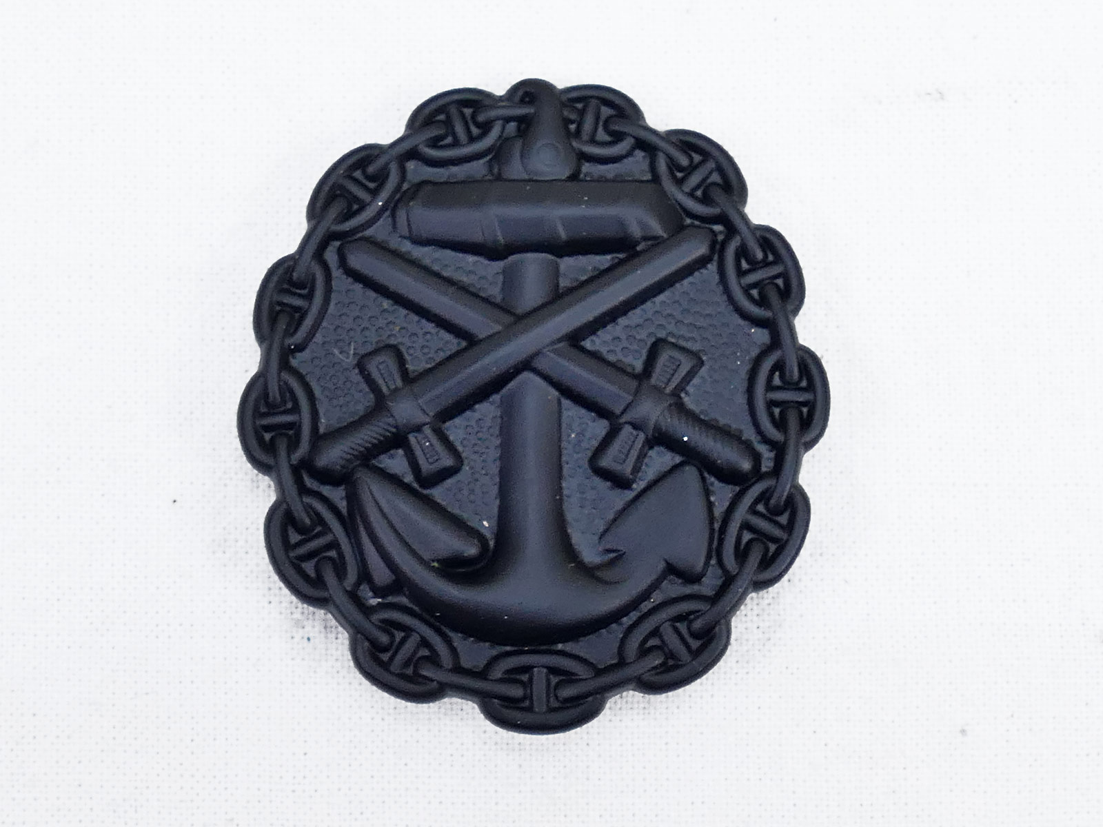 P1190392 Verwundetenabzeichen der Marine 1918 in Schwarz