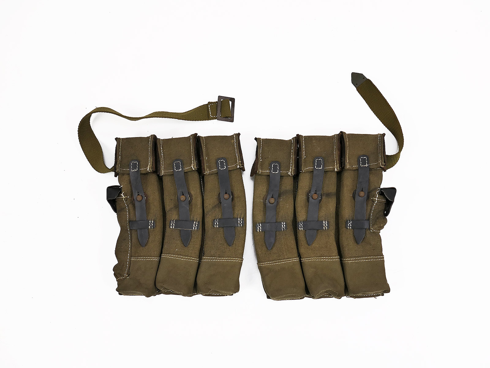 #Z5 Wehrmacht 2x Magazintasche Sturmgewehr 44 STGW44 MP44 Dunkel