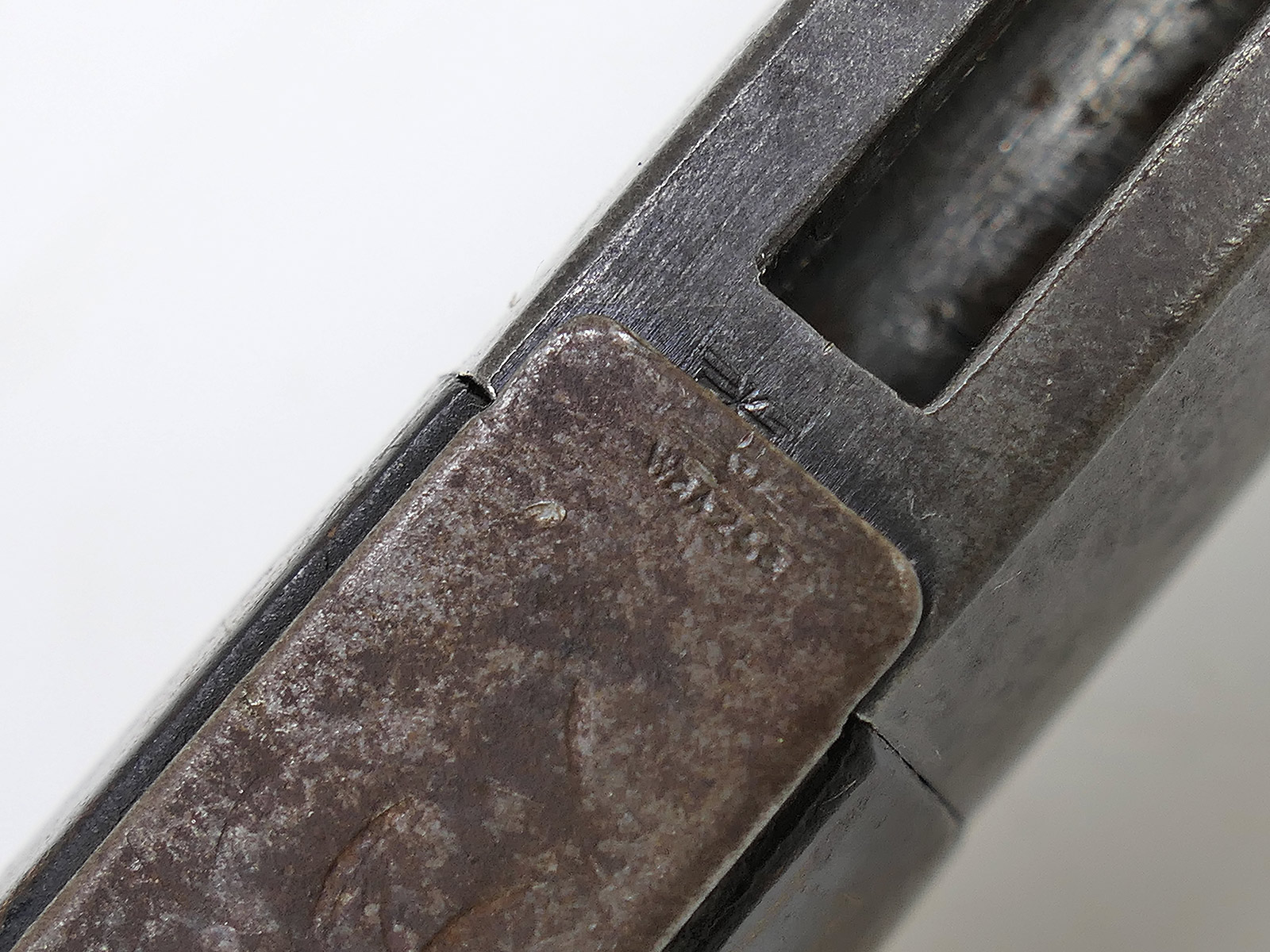 Wehrmacht Bajonett M84/98 K98 / Seitengewehr NUMMERNGLEICH Hörster 1938 BATTLE WORN