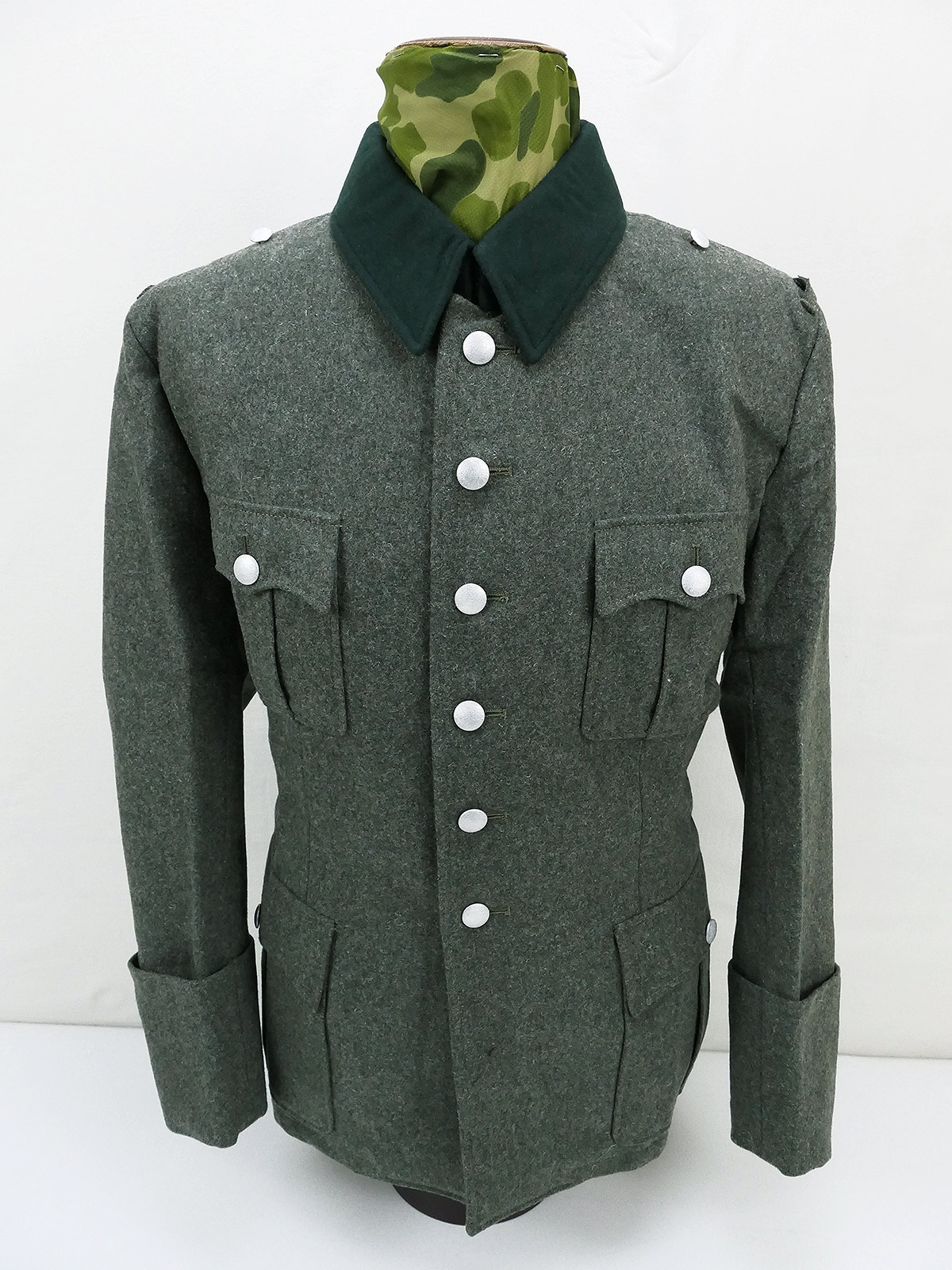 P1324585 Wehrmacht M36 Offizier Feldbluse mit Stulpen Uniform Feldjacke Offizier mit Größenauswahl