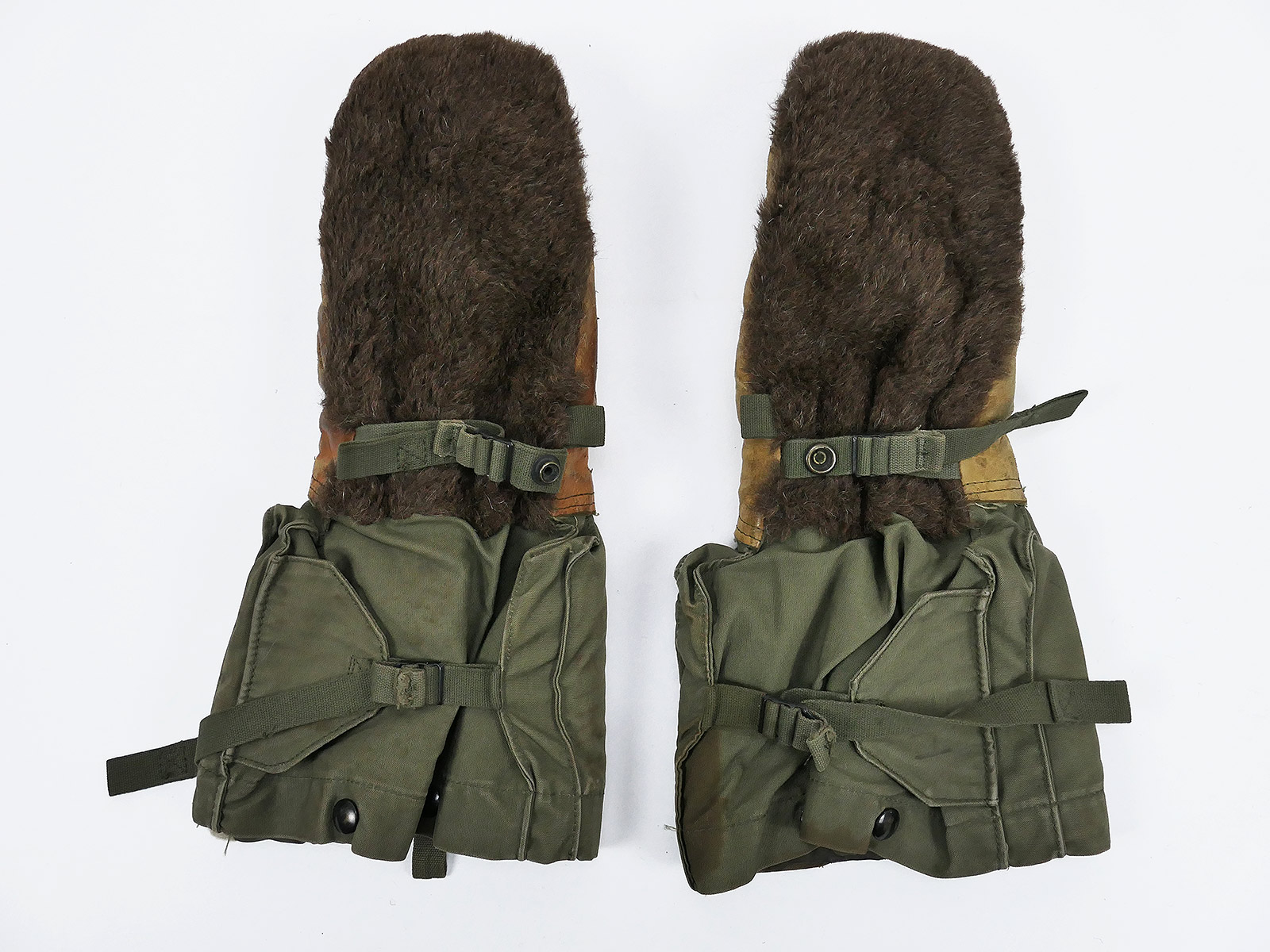 US ARMY Mitten Shell Gloves Winter Handschuhe Fausthandschuhe Fäustlinge Größe ca. 9