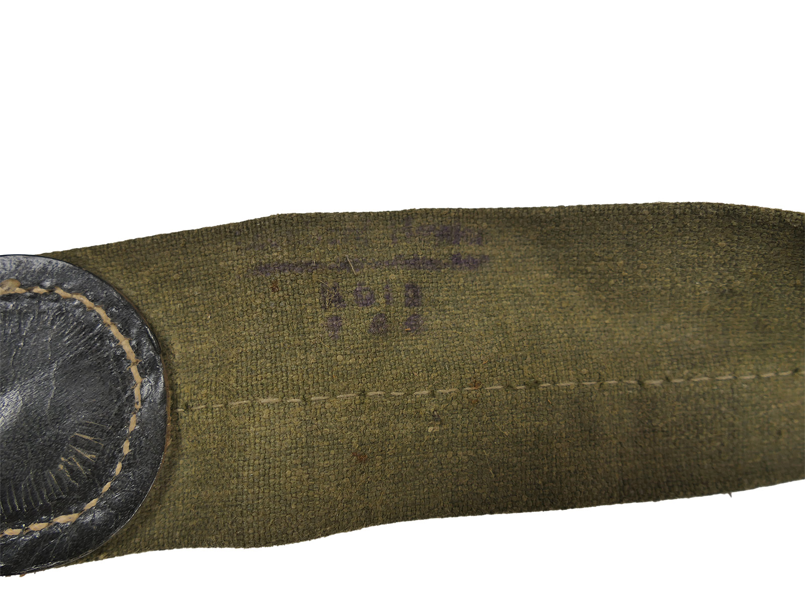 WW2 Original Kriegsmarine Brotbeutel Riemen COLLECTION BATTLE WORN