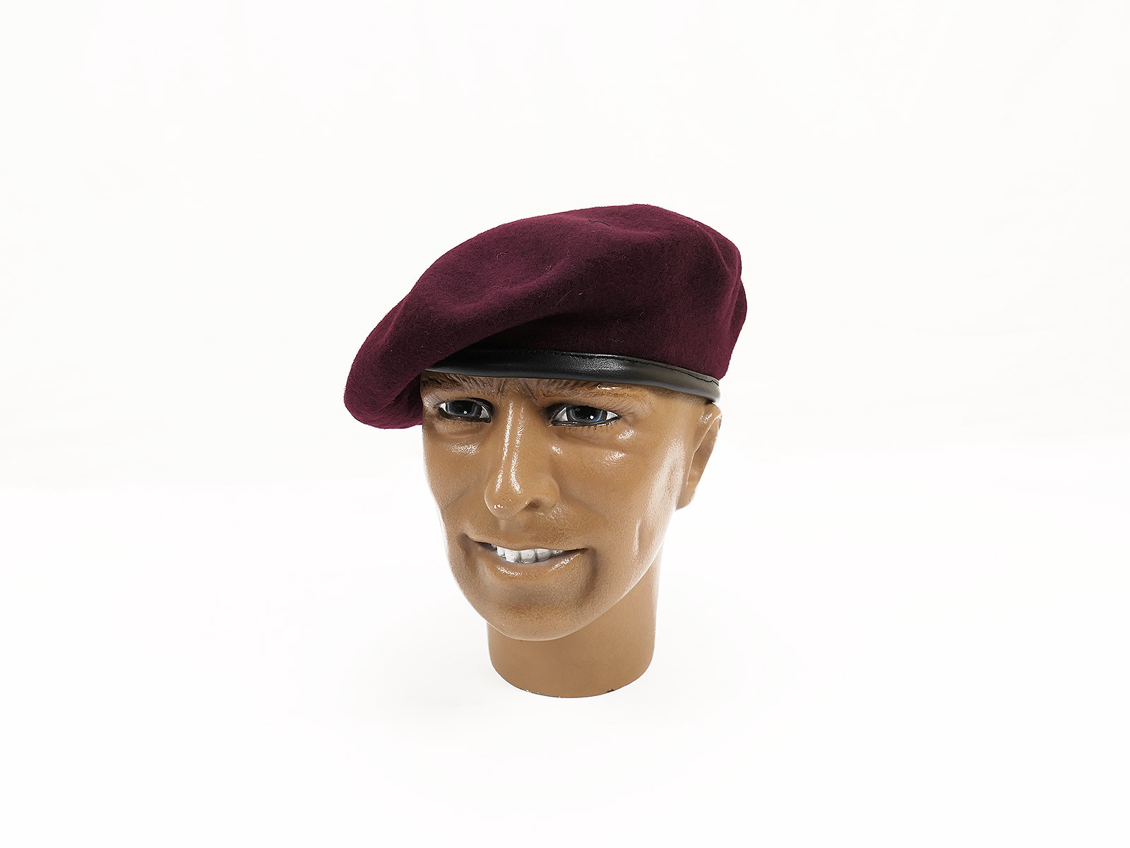 British WW2 Airborne Paratrooper Wool Maroon Beret Fallschirmjäger Barett Englisch