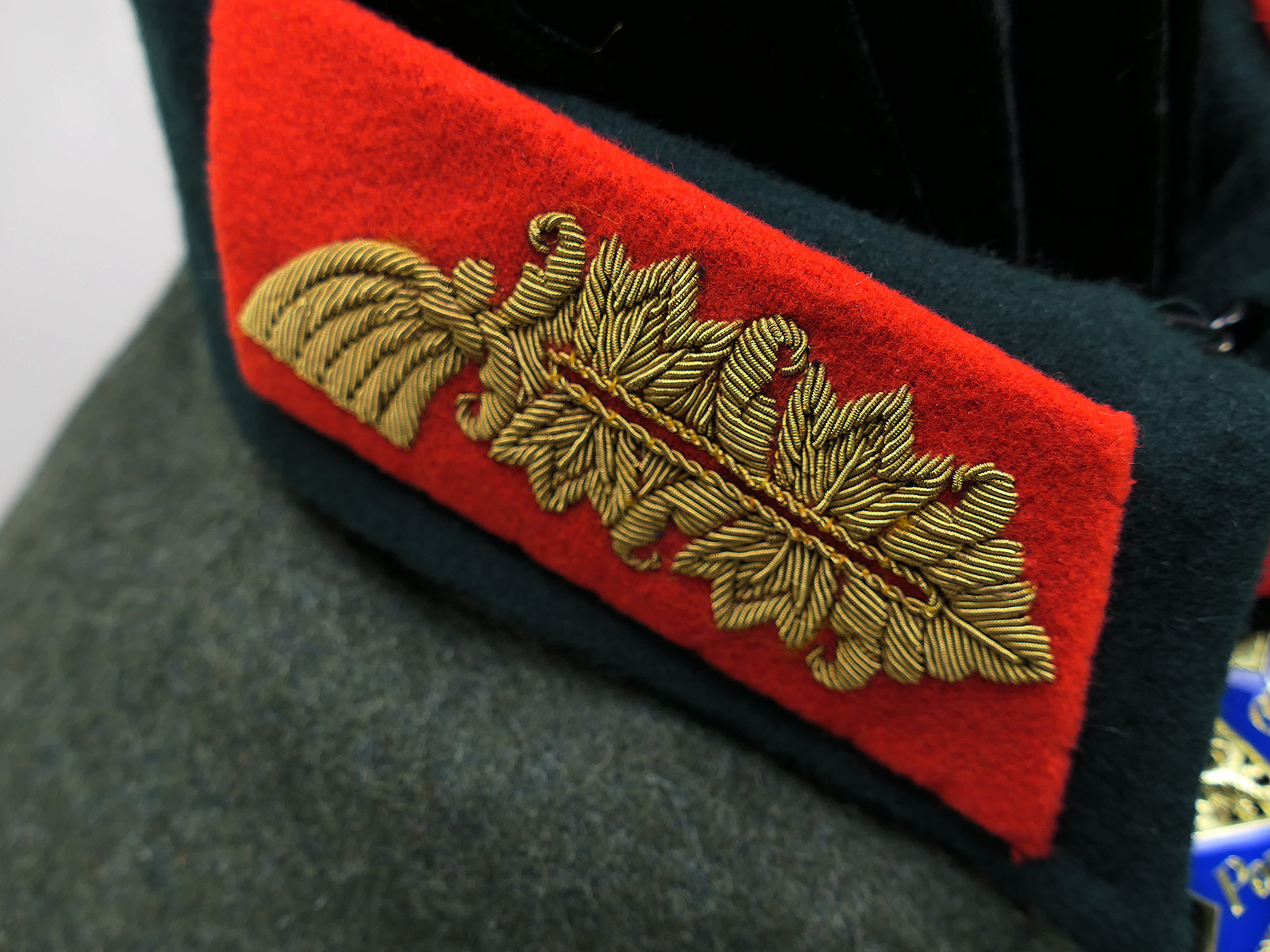 Wehrmacht M36 Uniform Feldbluse General Gr.54 mit Ritterkreuz Pour Le Merite Spanienkreuz effektiert